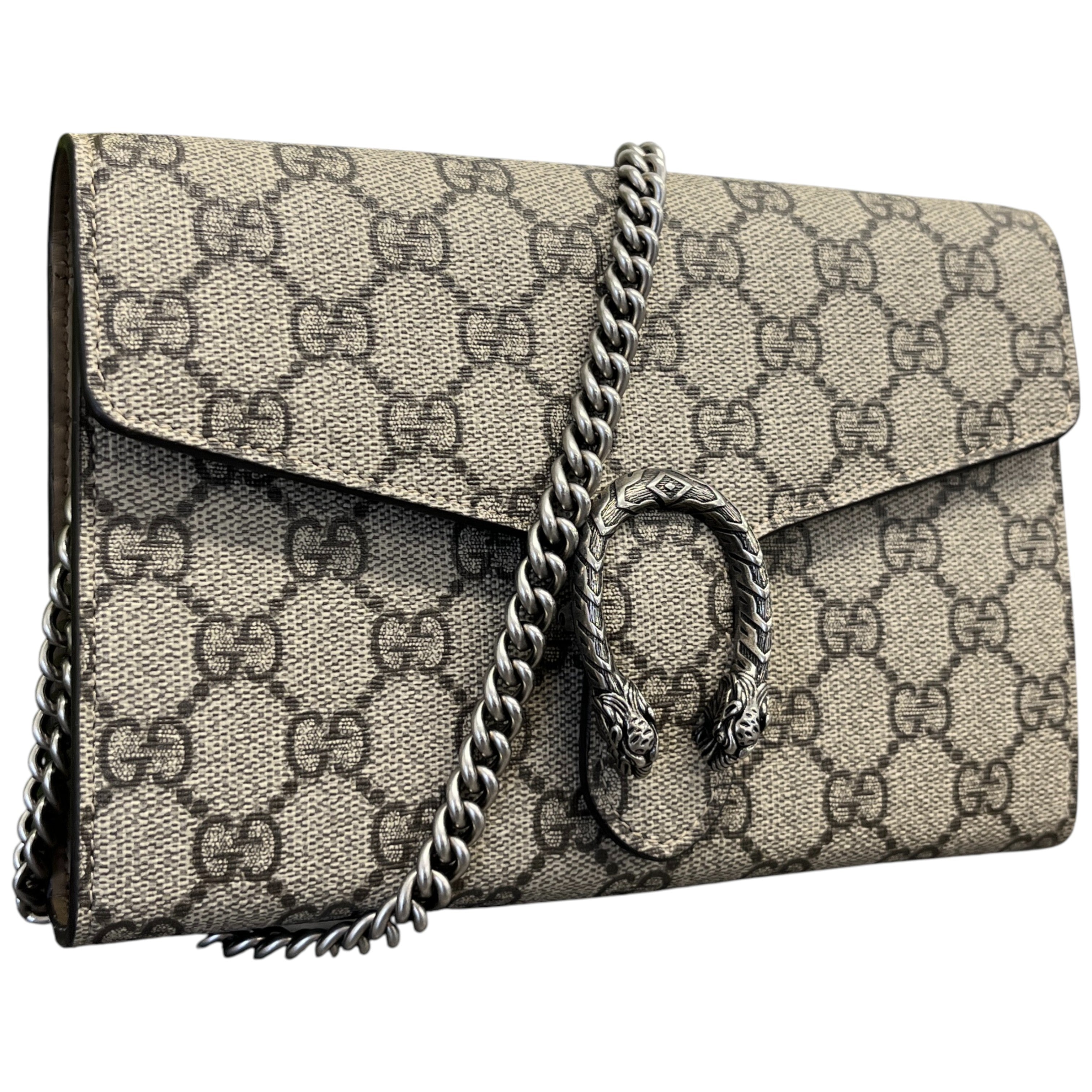 Women's Dionysus Wallet On Chain Bag Beige