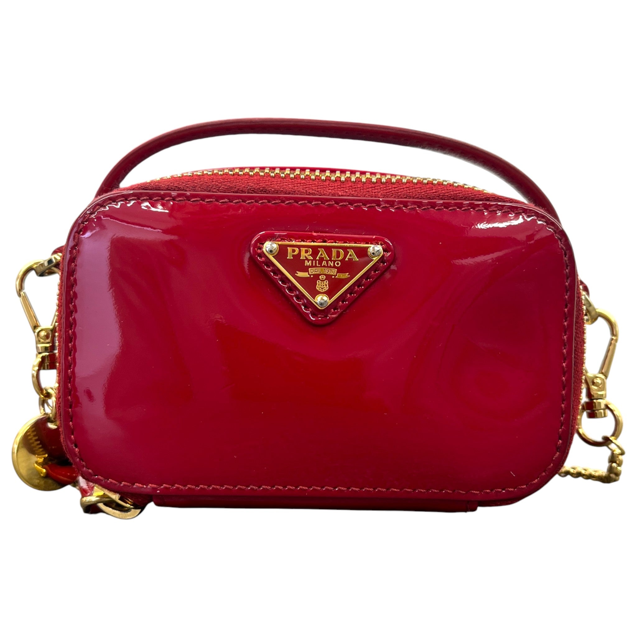 Women's Odette Patent Mini Bag Red