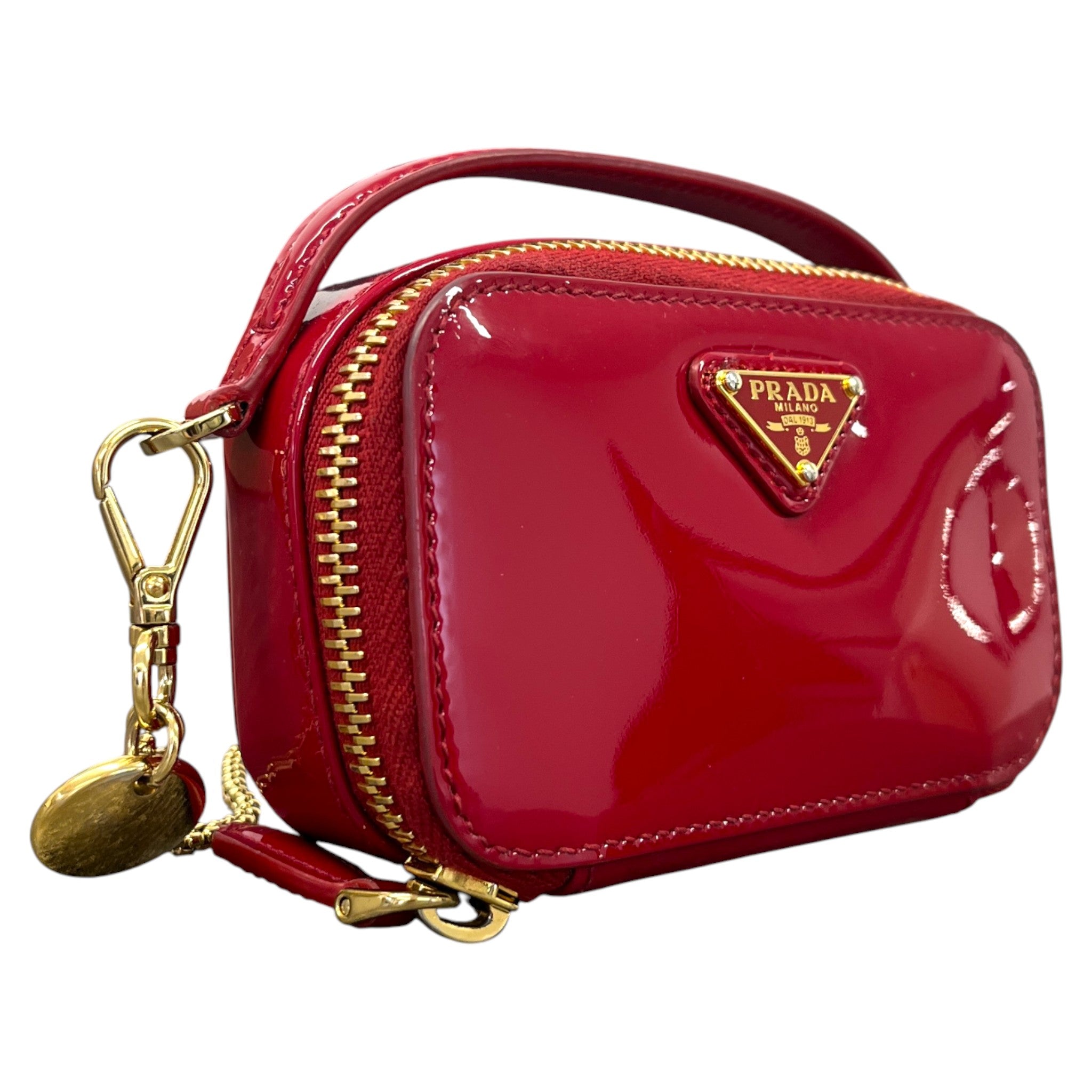 Women's Odette Patent Mini Bag Red