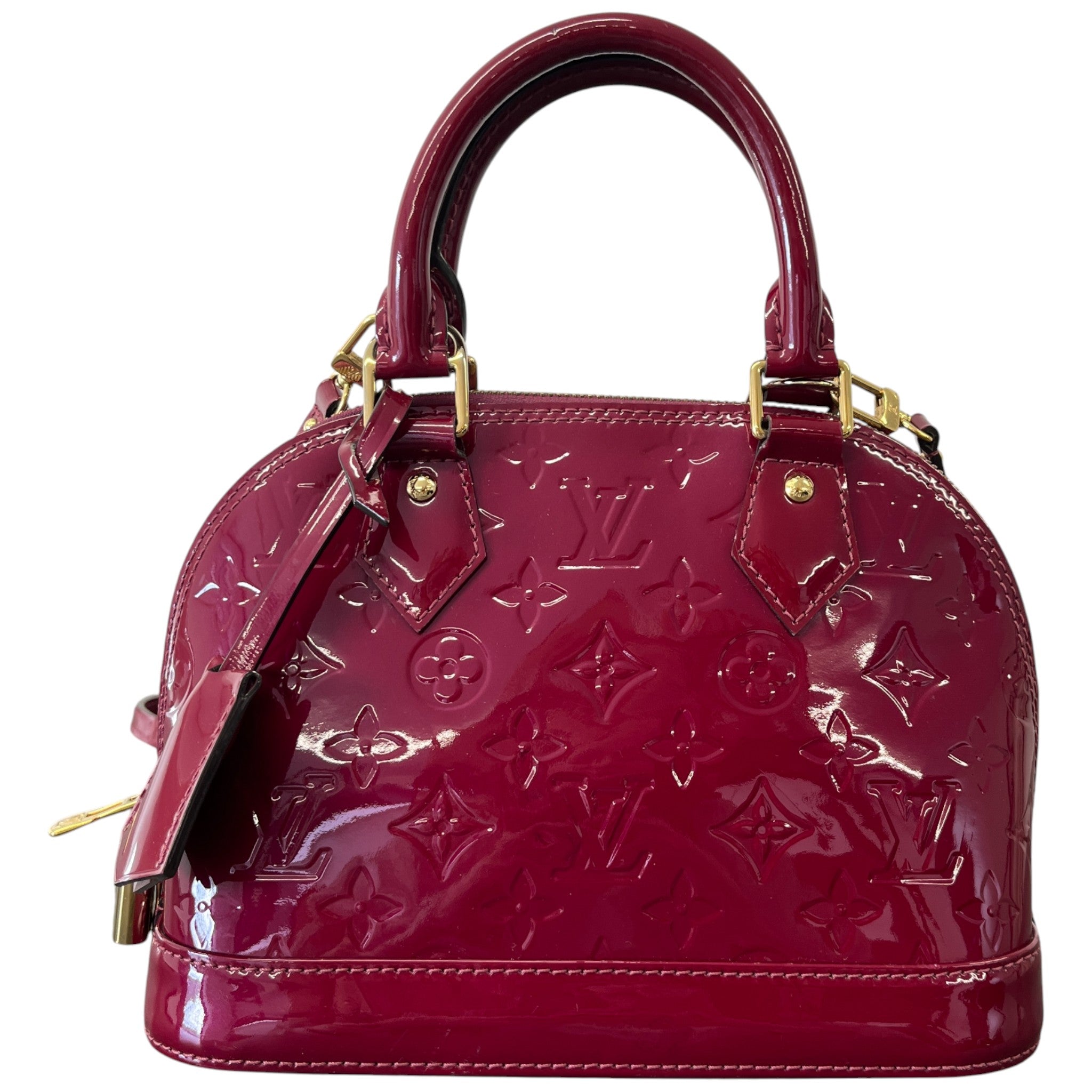 Women's Vernis Leather Alma Bb Bag Pink