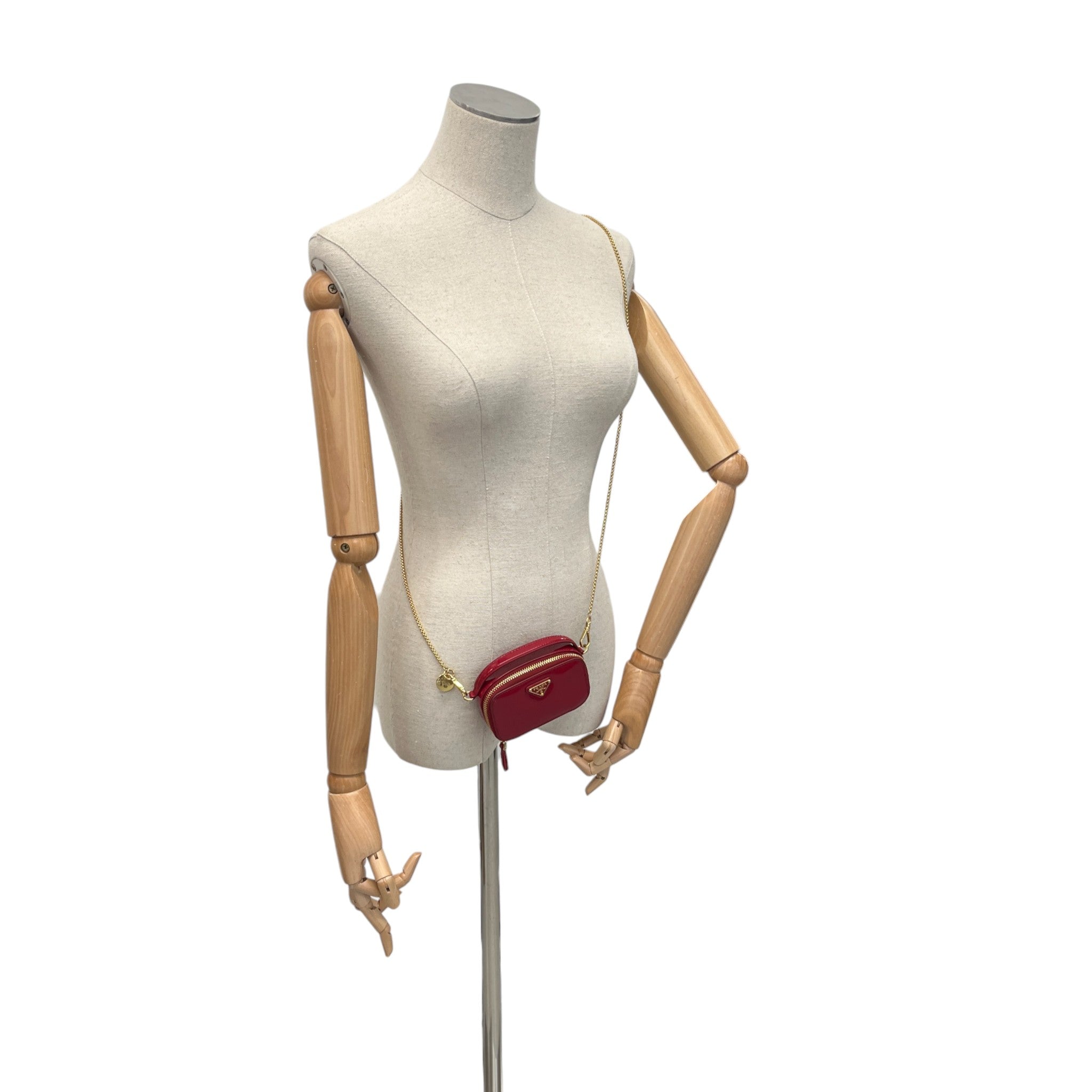 Women's Odette Patent Mini Bag Red