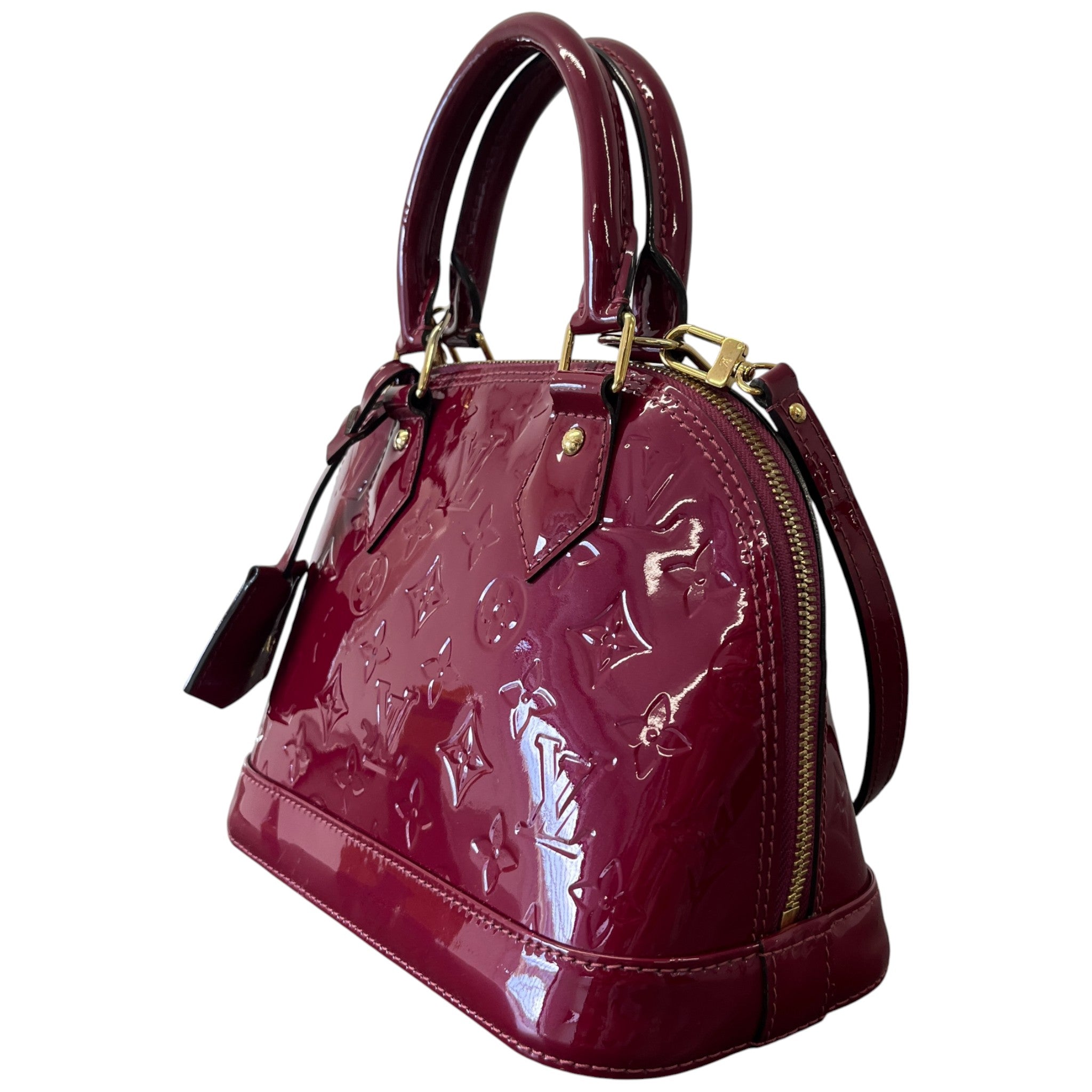 Women's Vernis Leather Alma Bb Bag Pink
