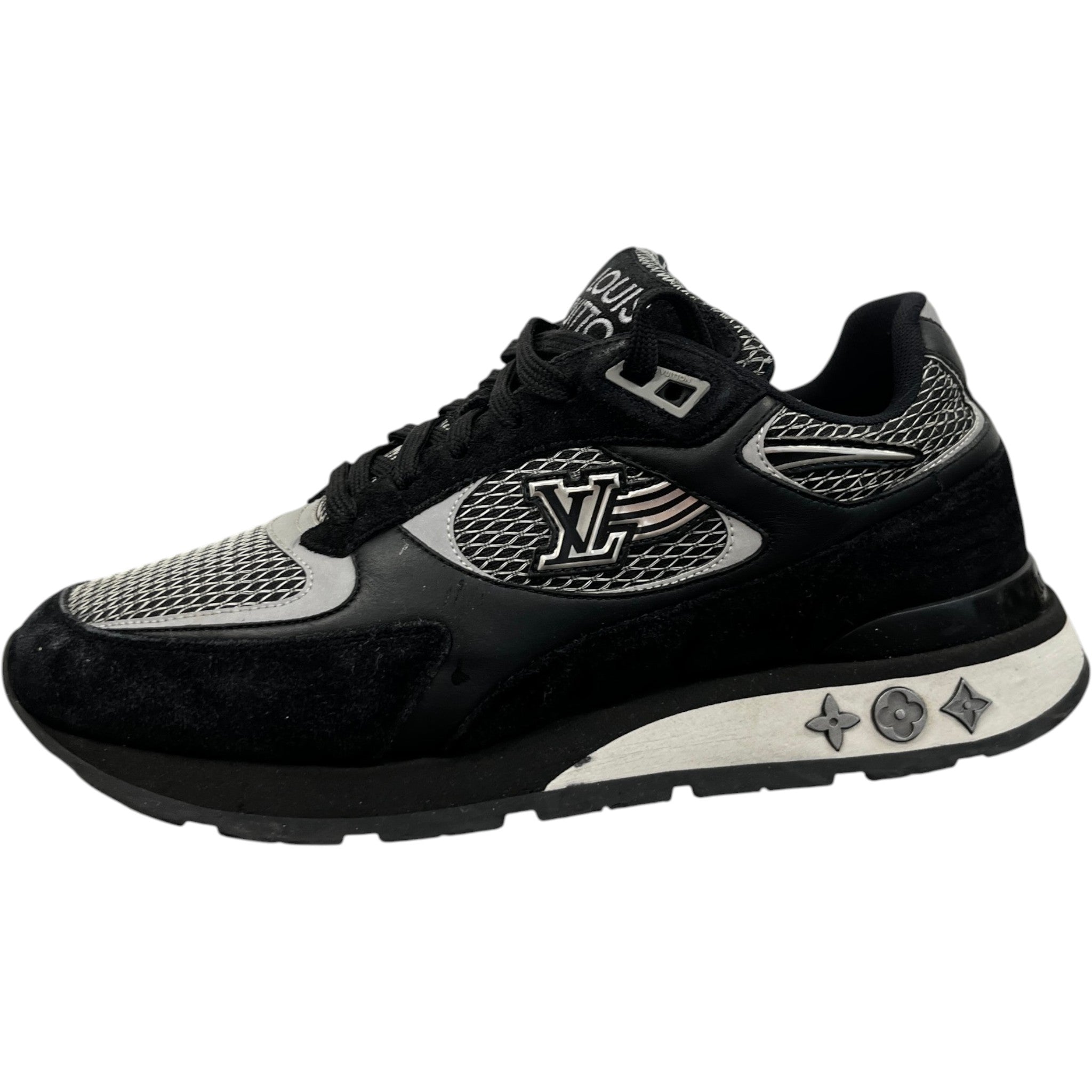 Men's Run Away Low Trainers Black Size EU 40 / UK 6