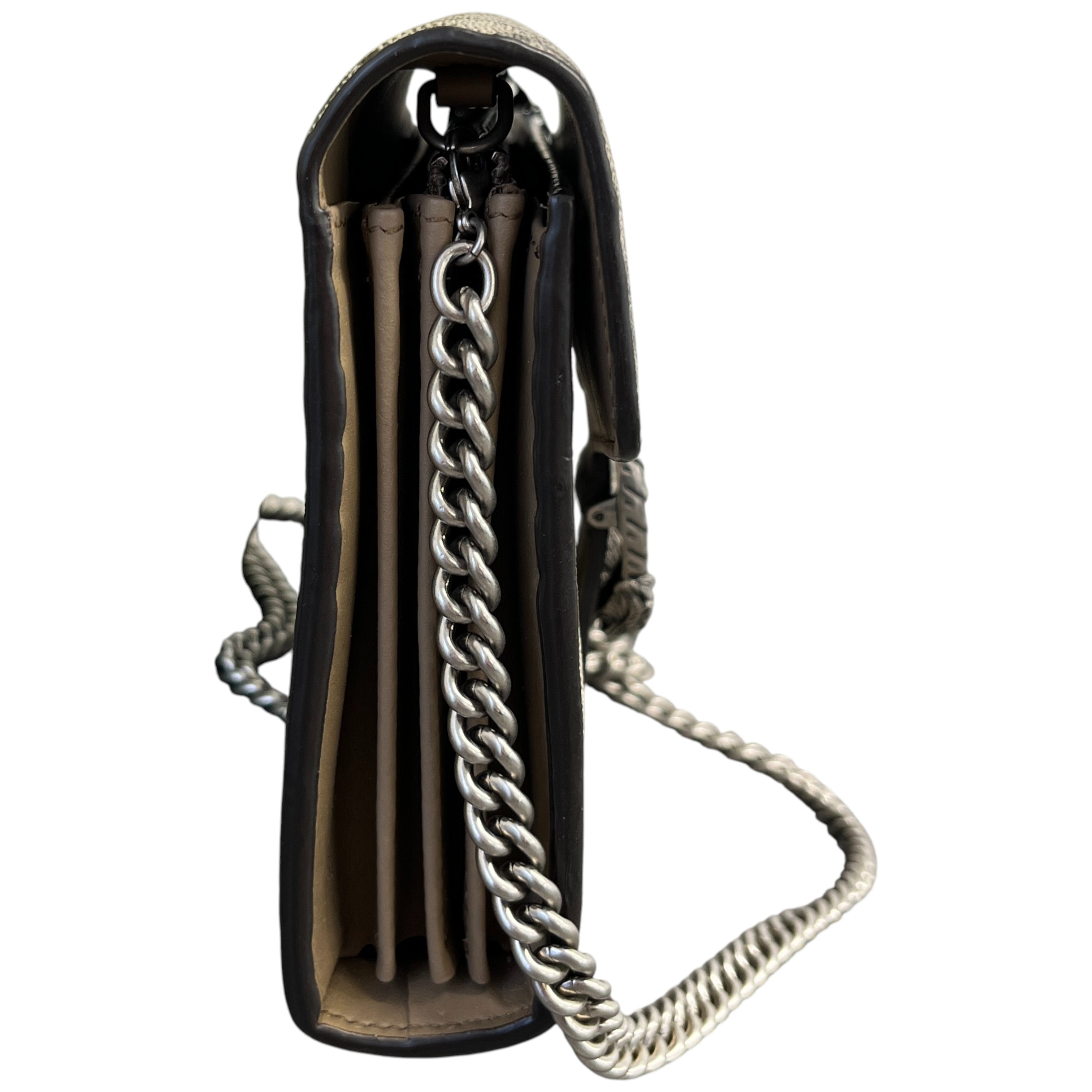 Women's Dionysus Wallet On Chain Bag Beige