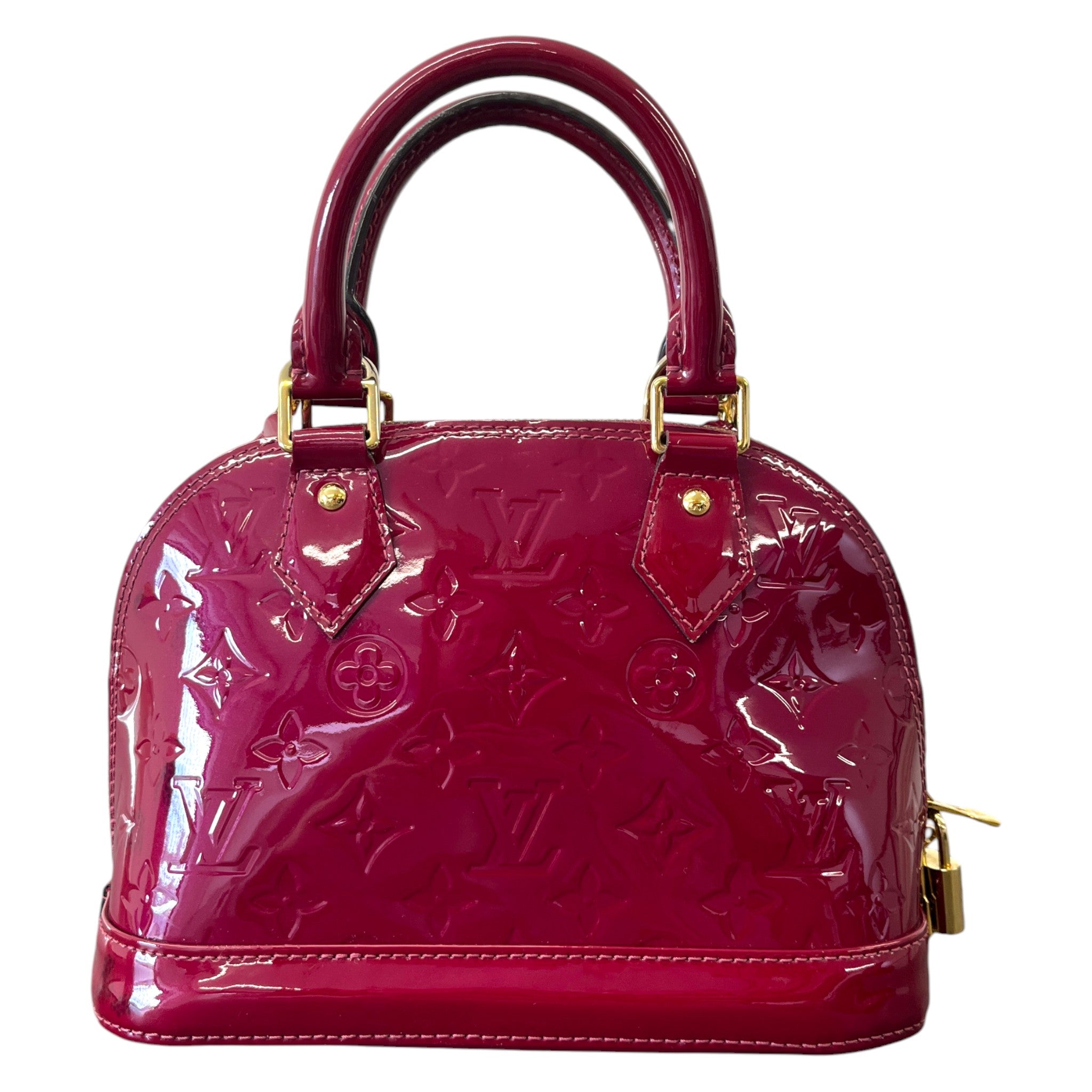 Women's Vernis Leather Alma Bb Bag Pink
