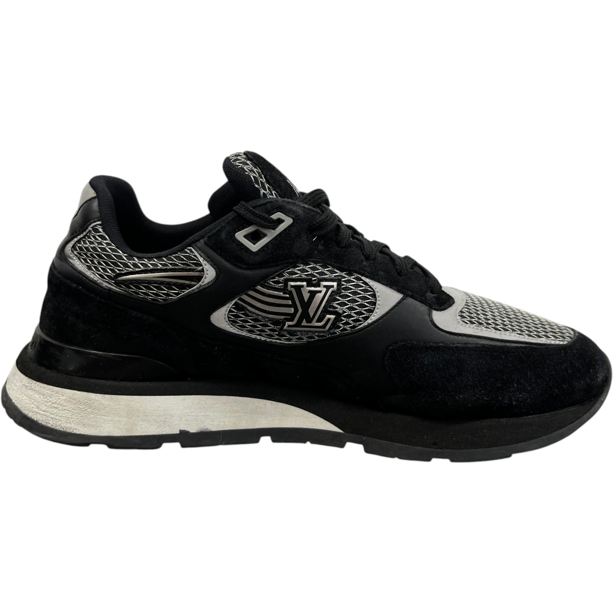 Men's Run Away Low Trainers Black Size EU 40 / UK 6