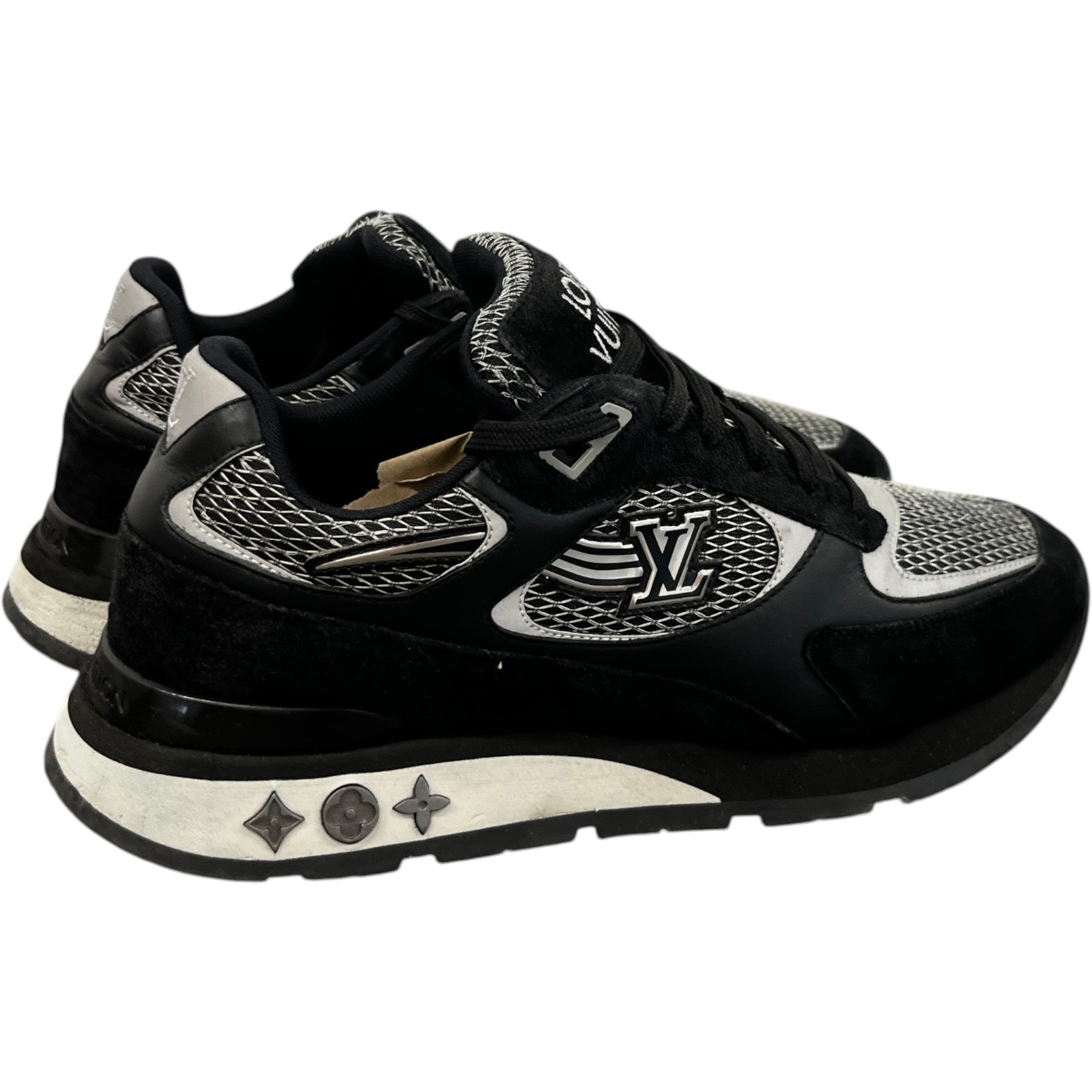 Men's Run Away Low Trainers Black Size EU 40 / UK 6