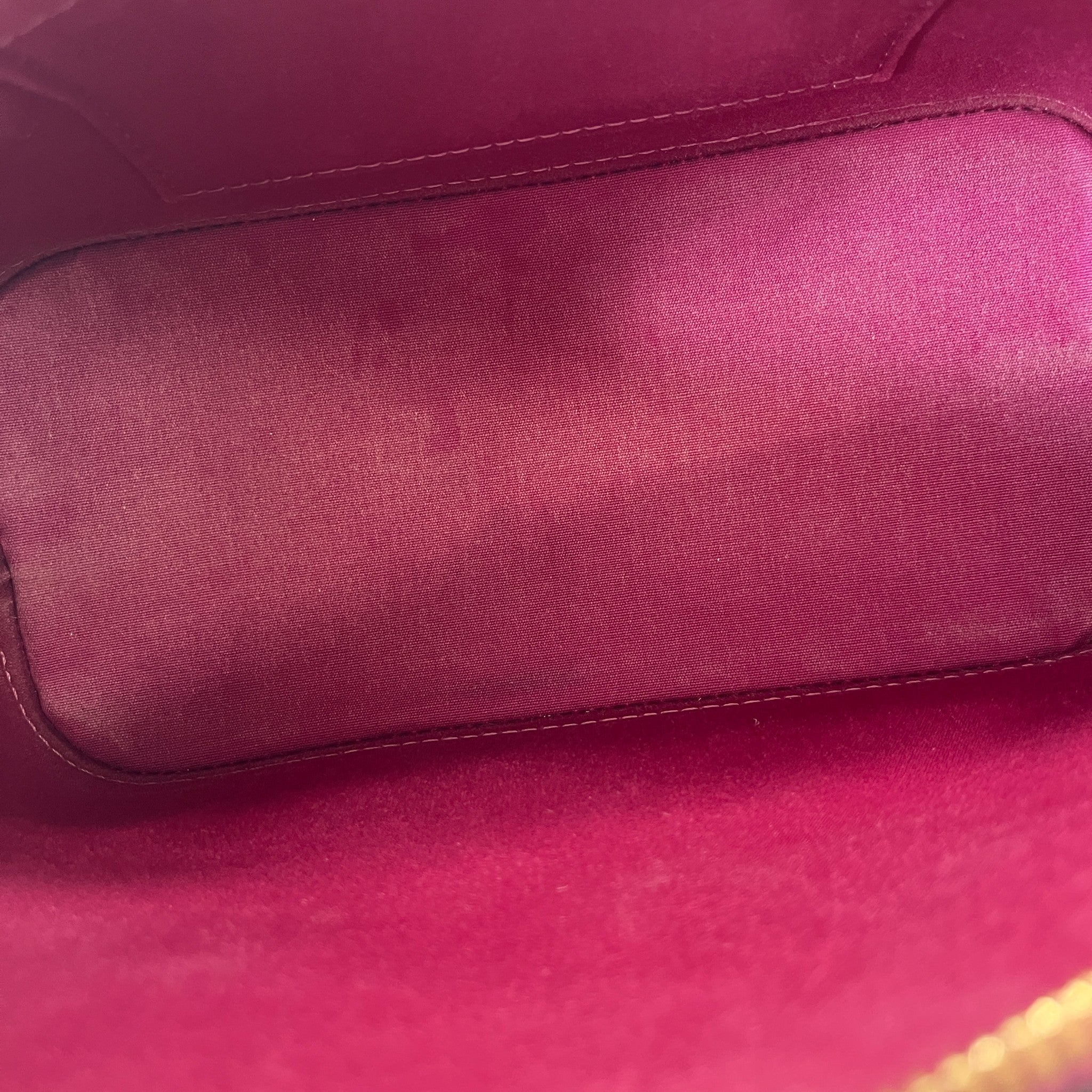 Women's Vernis Leather Alma Bb Bag Pink