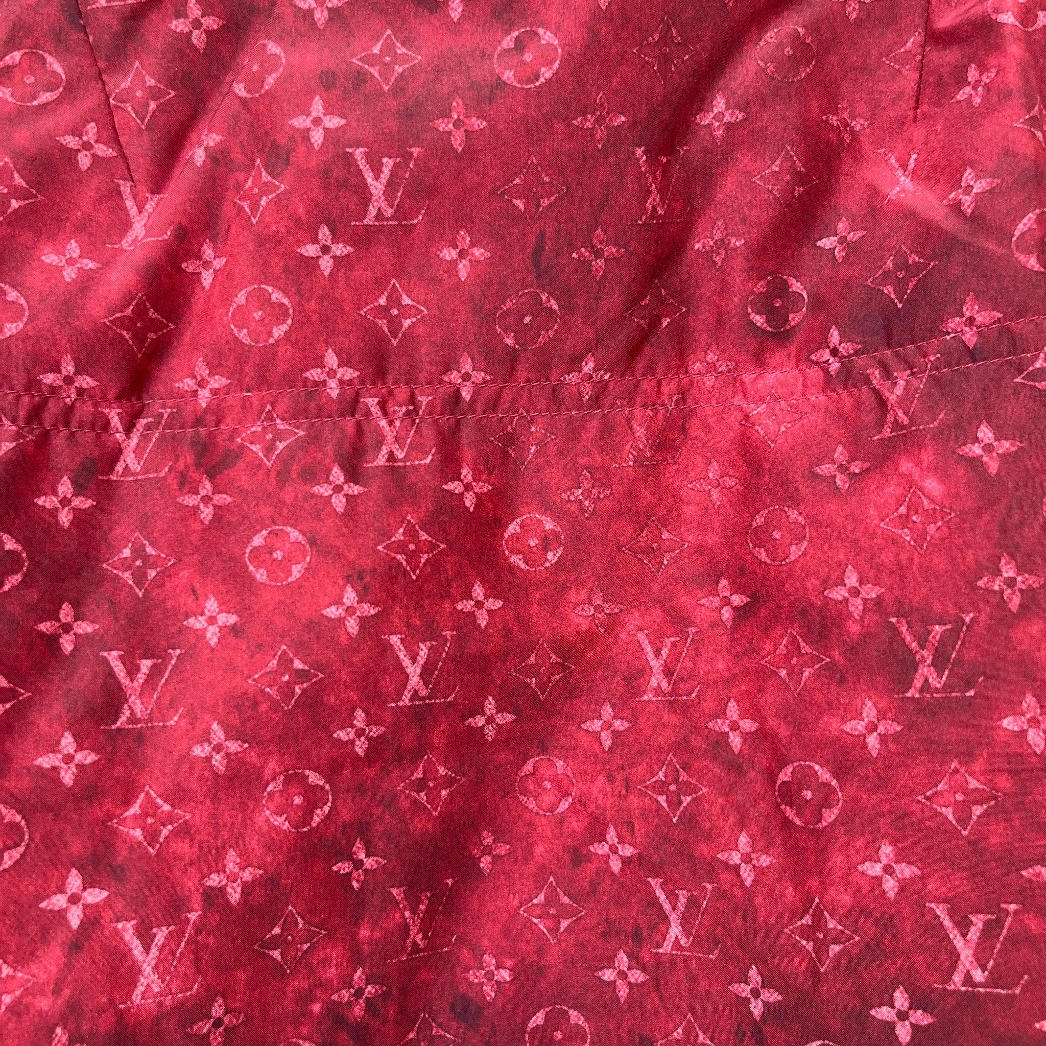 Women's Monogram Cloud Bomber Jacket Burgundy Size IT 38 / UK 6