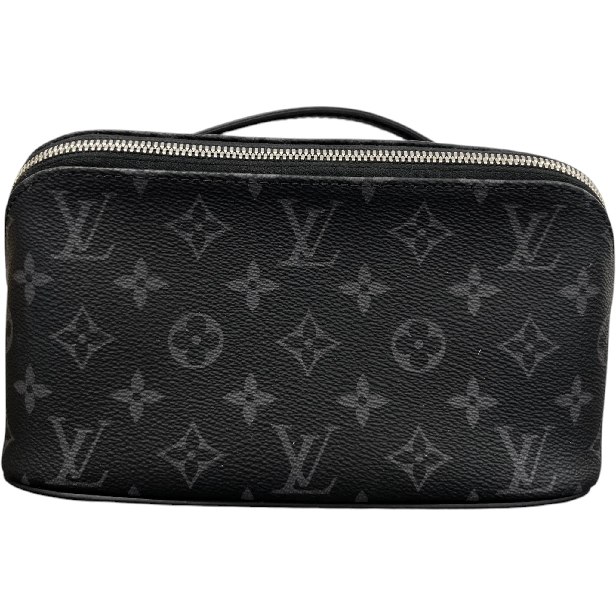 Men's M11508 Monogram Eclipse Toiletry Bag Black