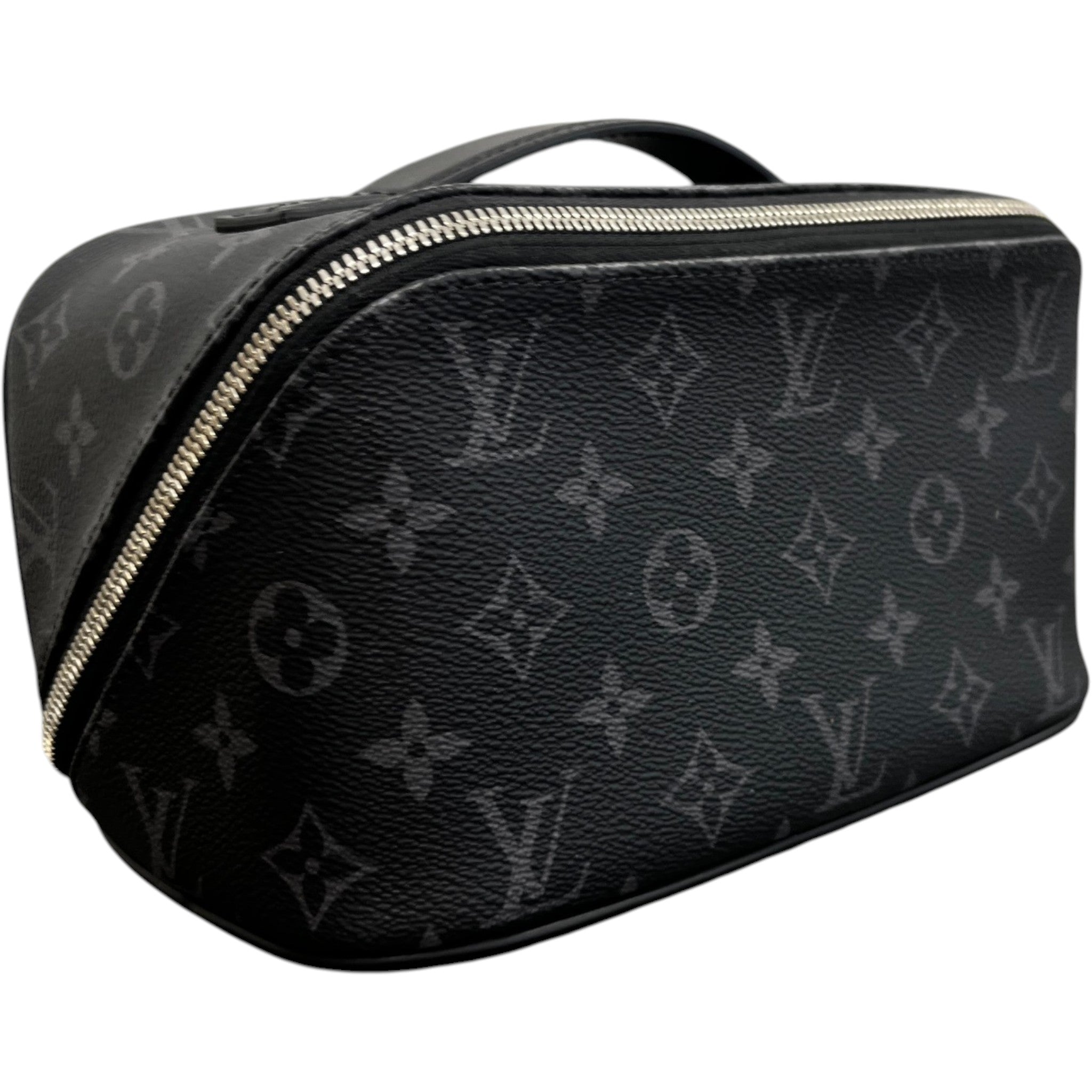 Men's M11508 Monogram Eclipse Toiletry Bag Black