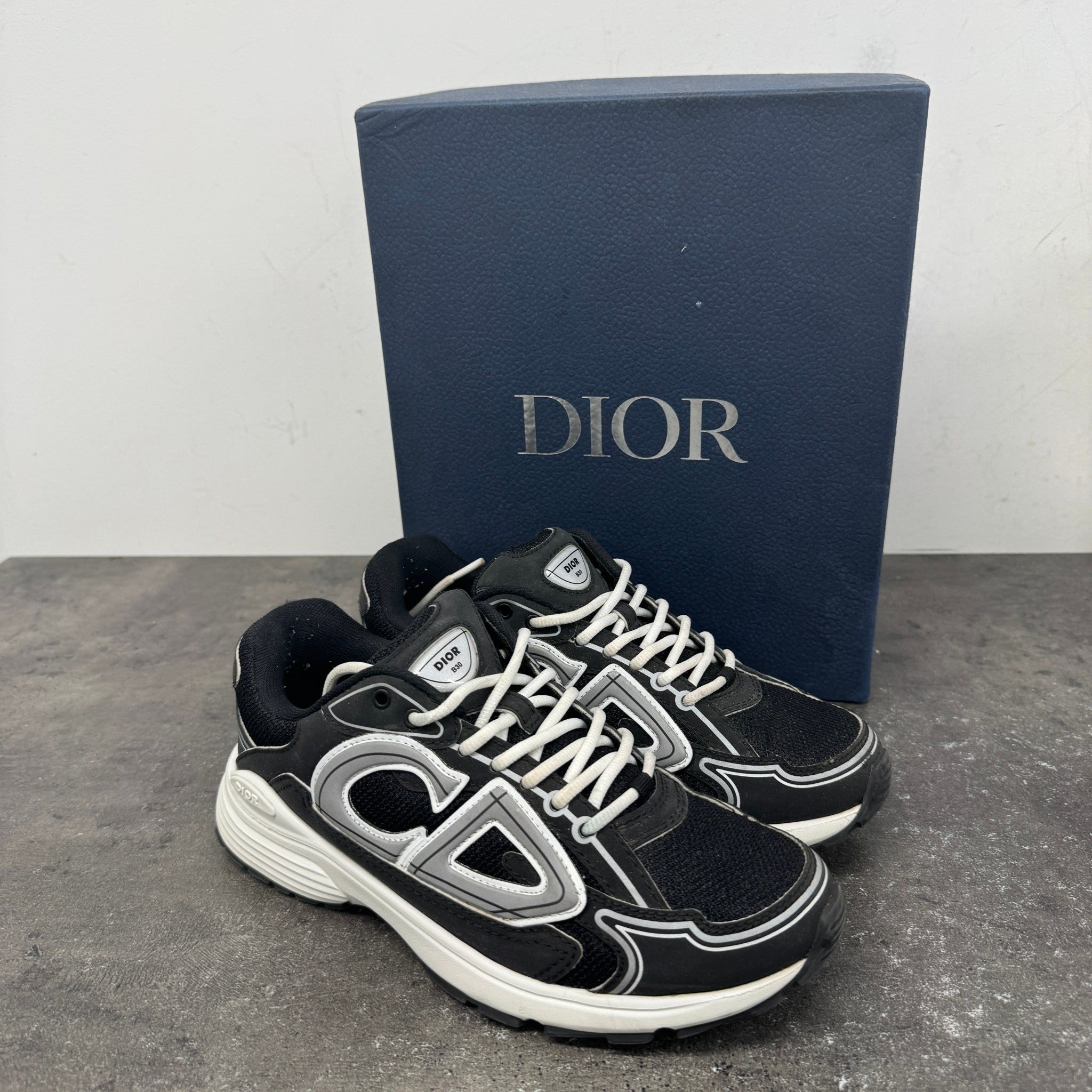 Men's B30 Low Trainers Black Size EU 39 / UK 5