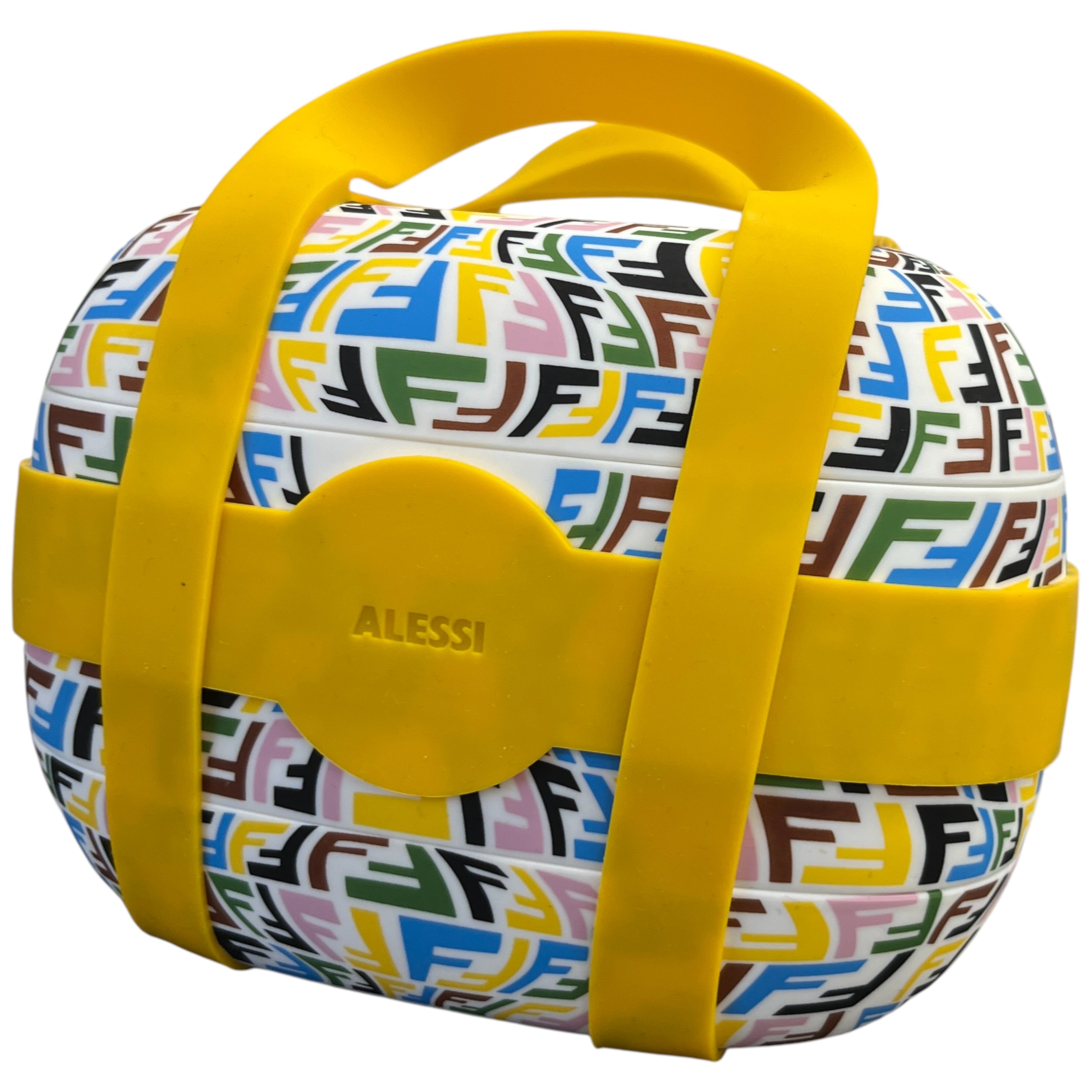 X Alessi 2021 Food À Porter Bento Lunch Box Bag Multi-Coloured