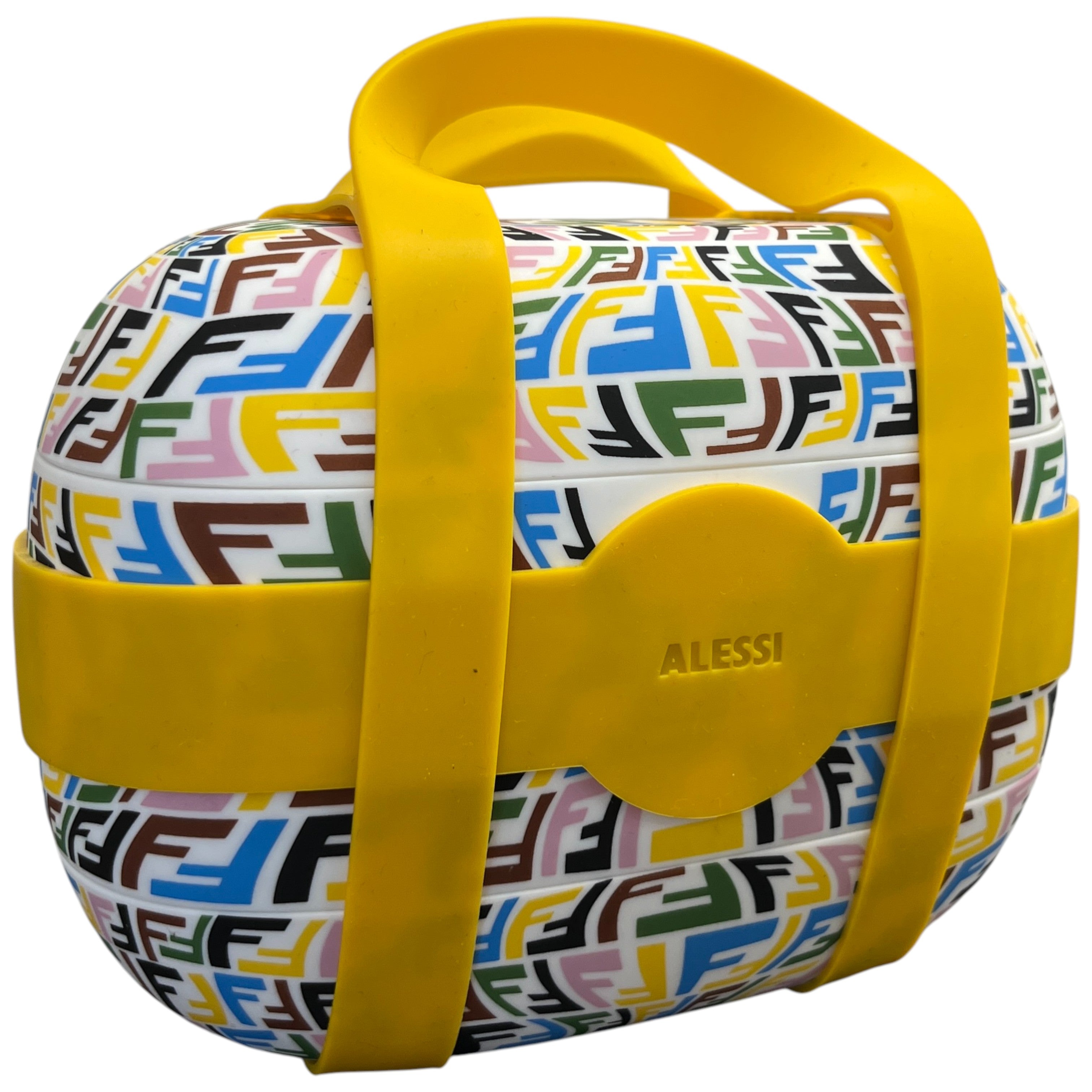X Alessi 2021 Food À Porter Bento Lunch Box Bag Multi-Coloured