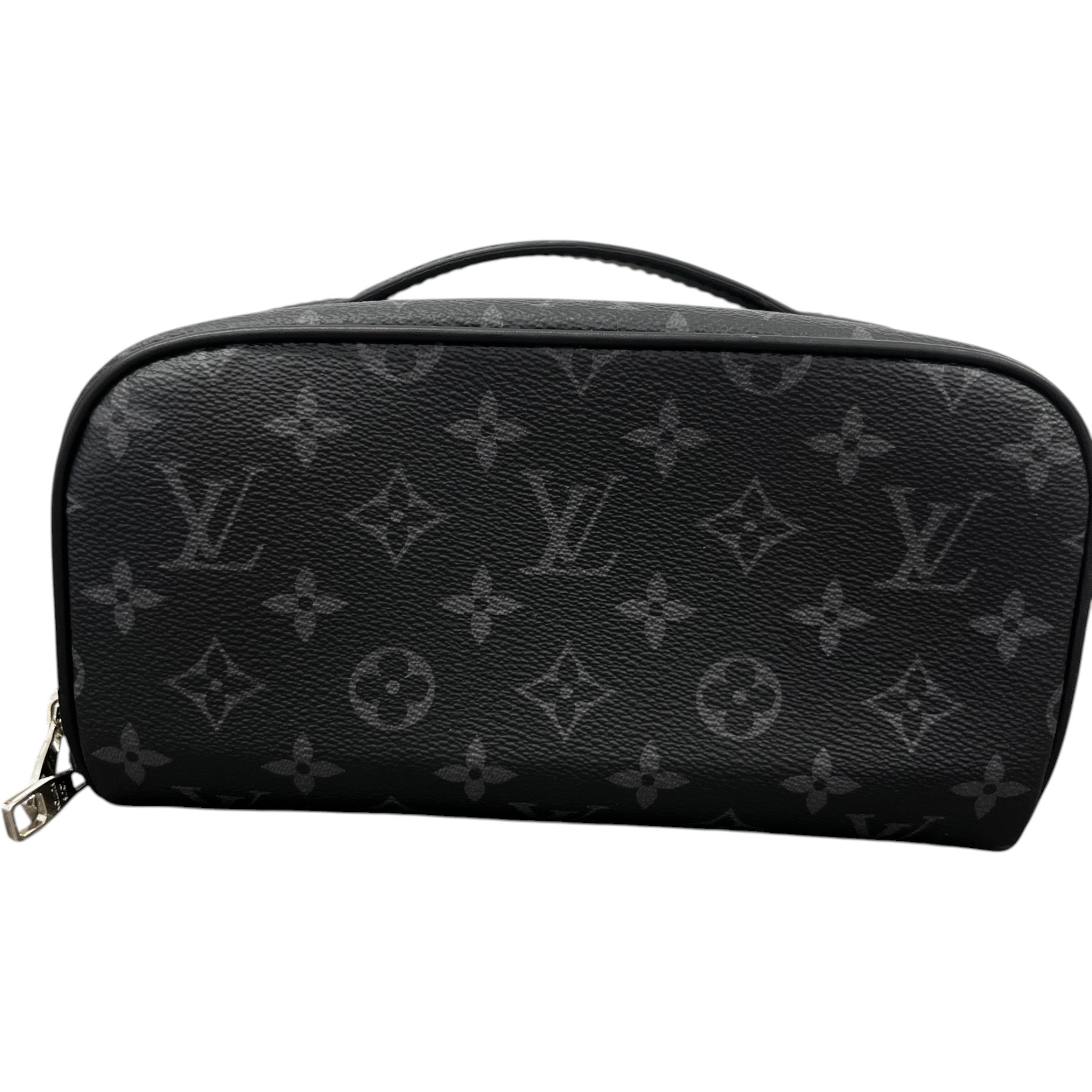 Men's M11508 Monogram Eclipse Toiletry Bag Black