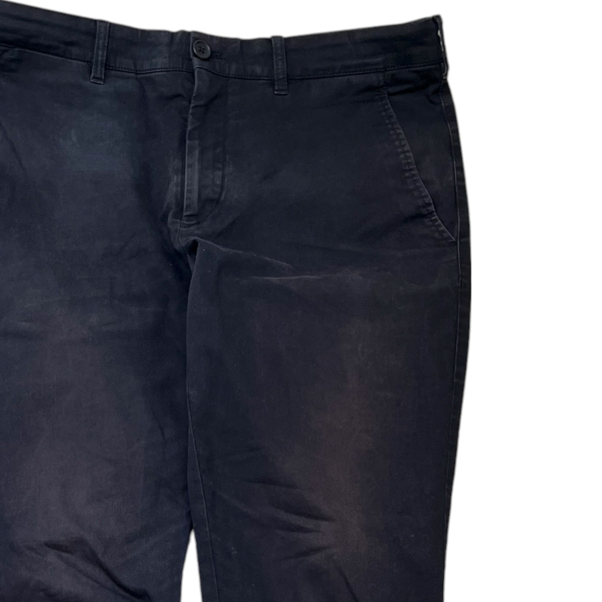 Men's Chino Trousers Black Size IT 48 / UK 32