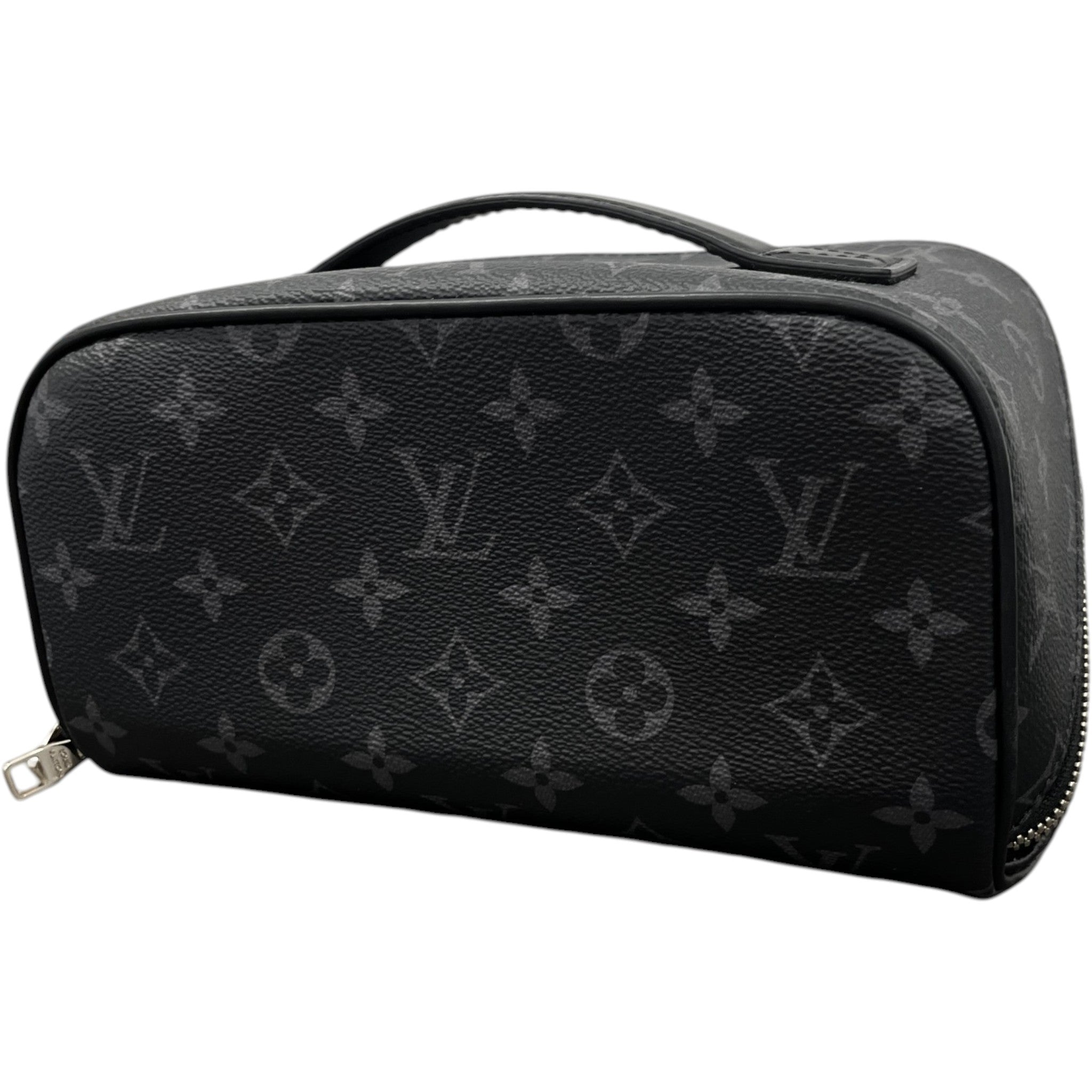 Men's M11508 Monogram Eclipse Toiletry Bag Black