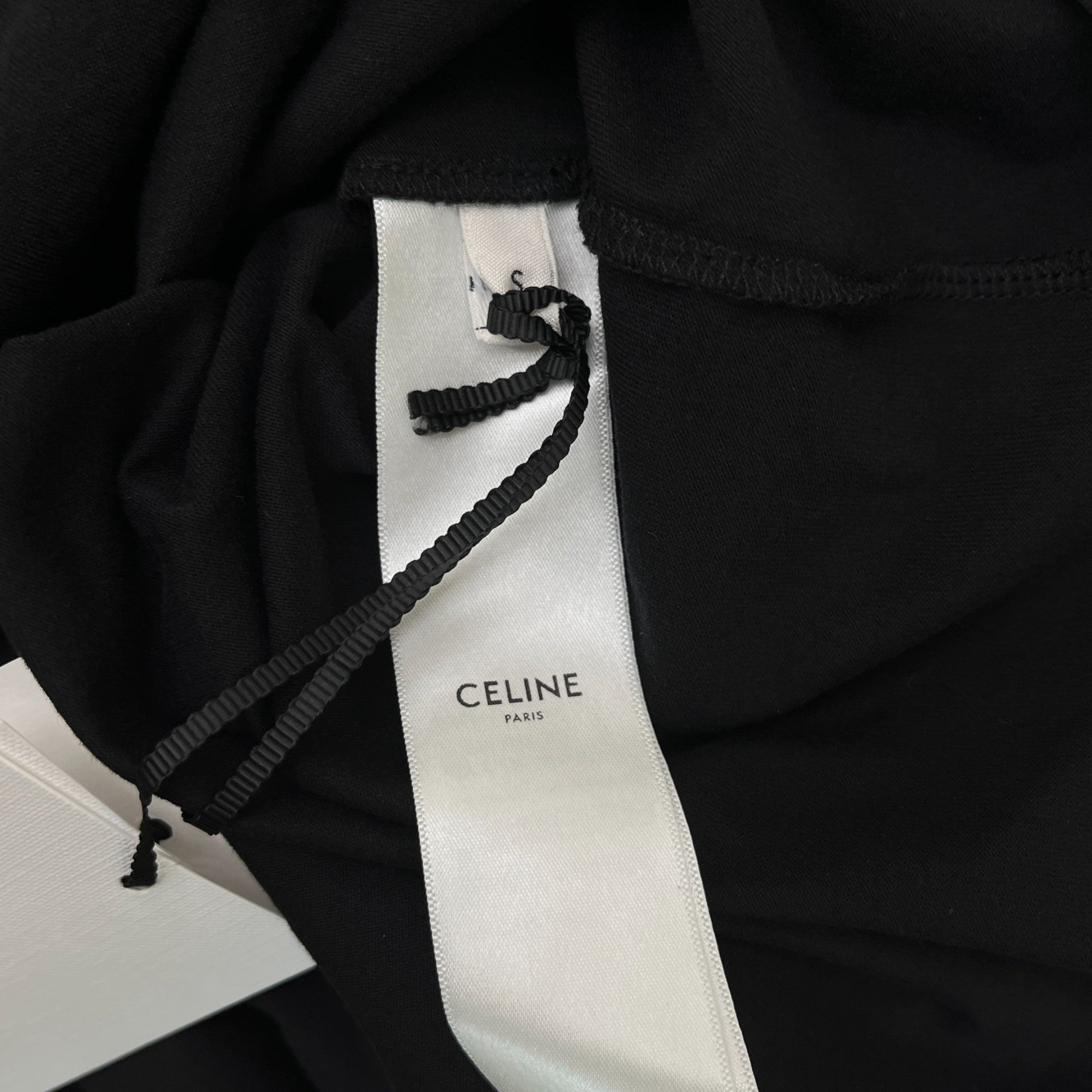 Men's Logo Print T-Shirt Black Size S