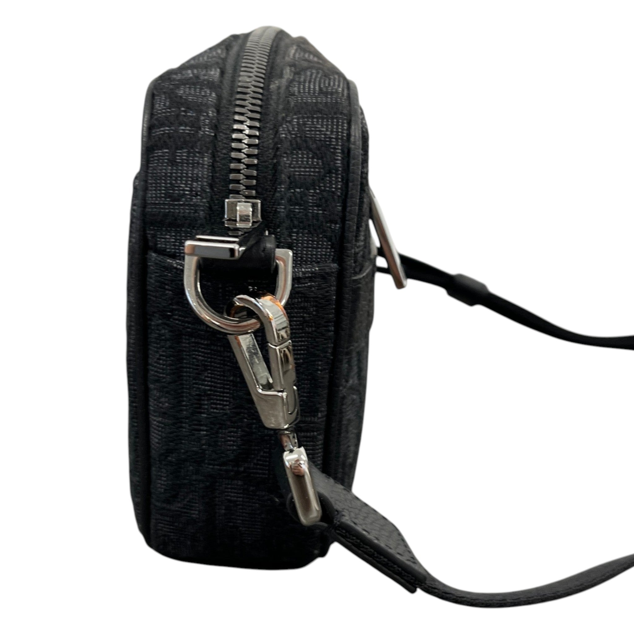 Men's Mini Safari Messenger Bag Black