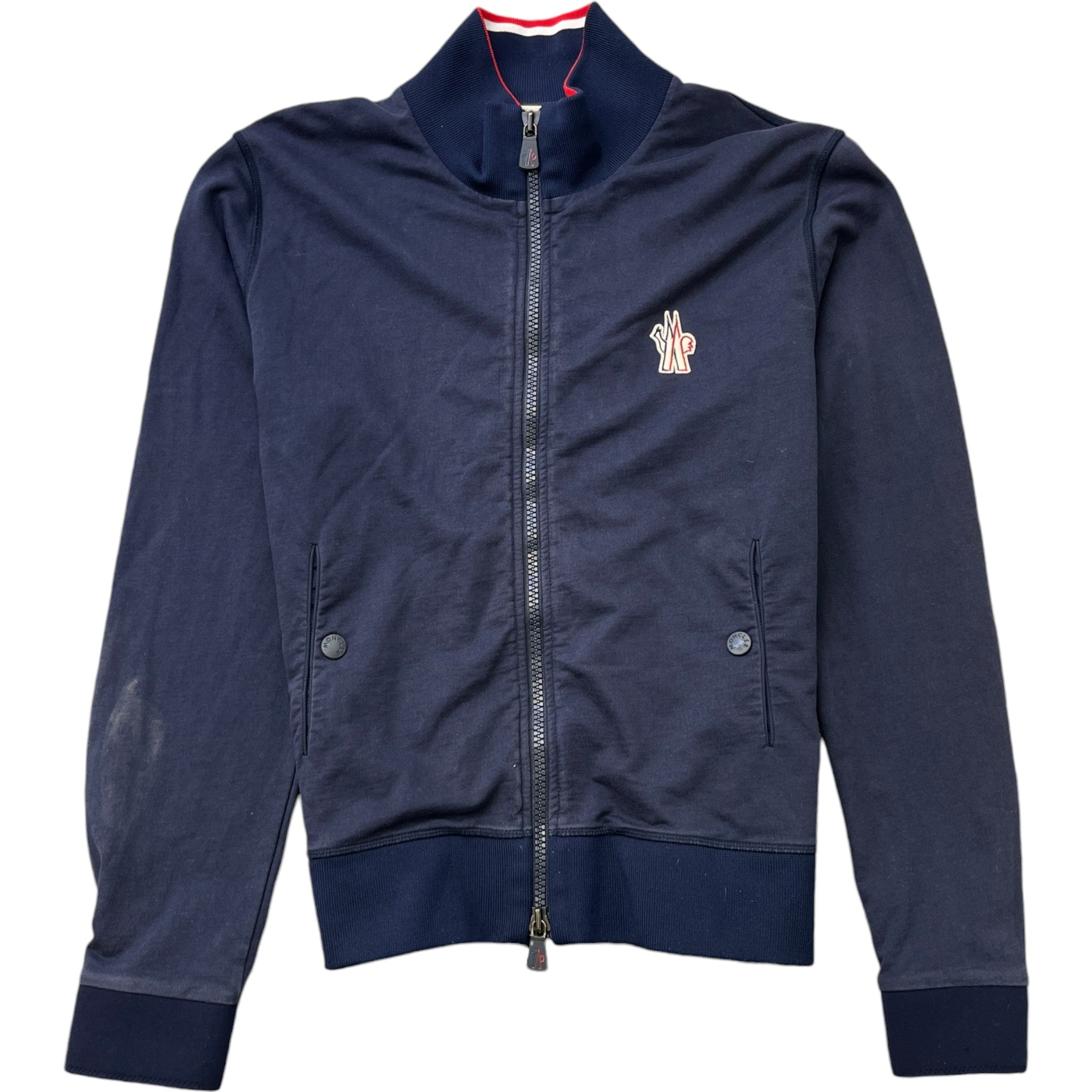 Men's Grenoble Fleece Zip Up Sweatshirt Navy Size XL