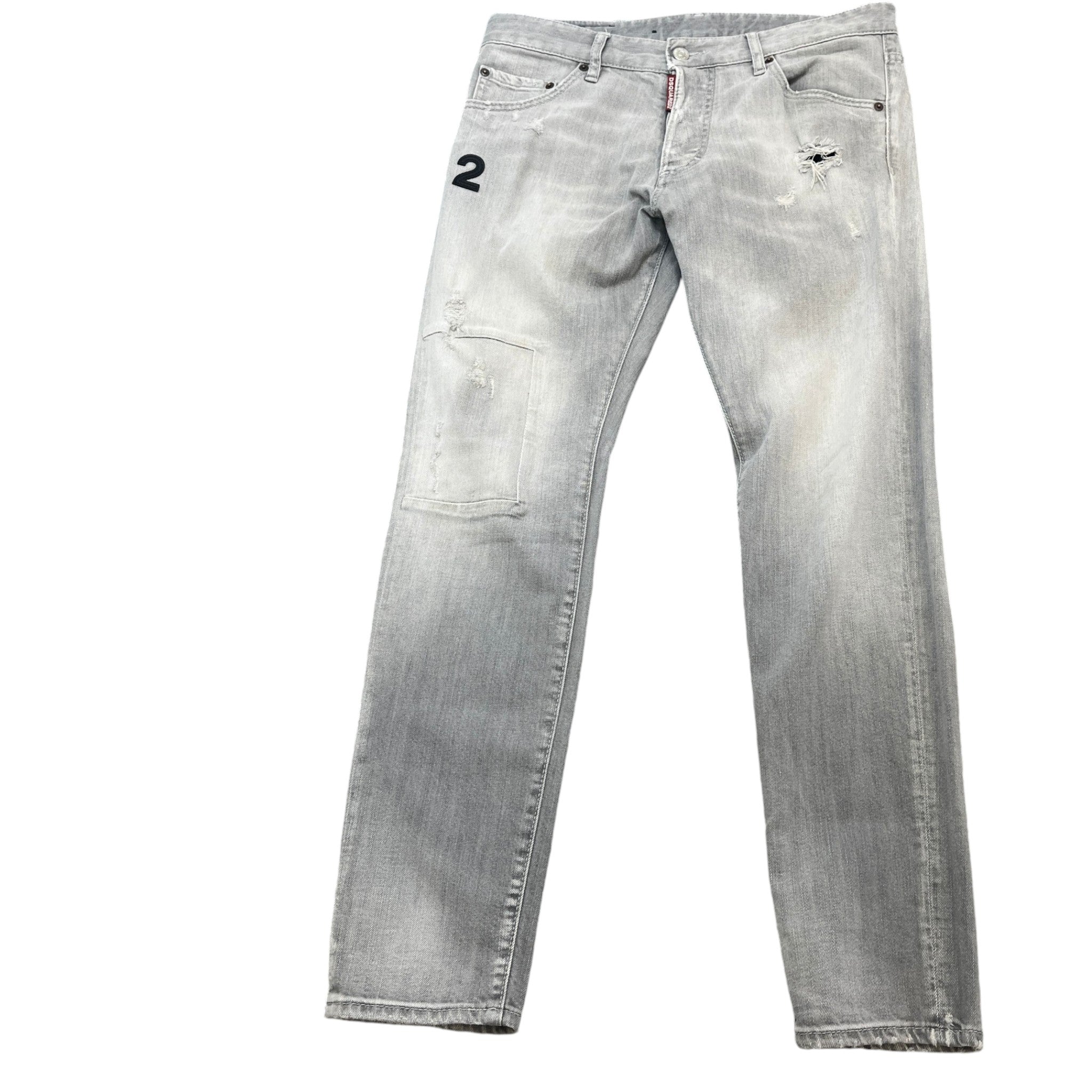 Men's Skinny Dan Jeans Grey Size IT 50 / UK 34