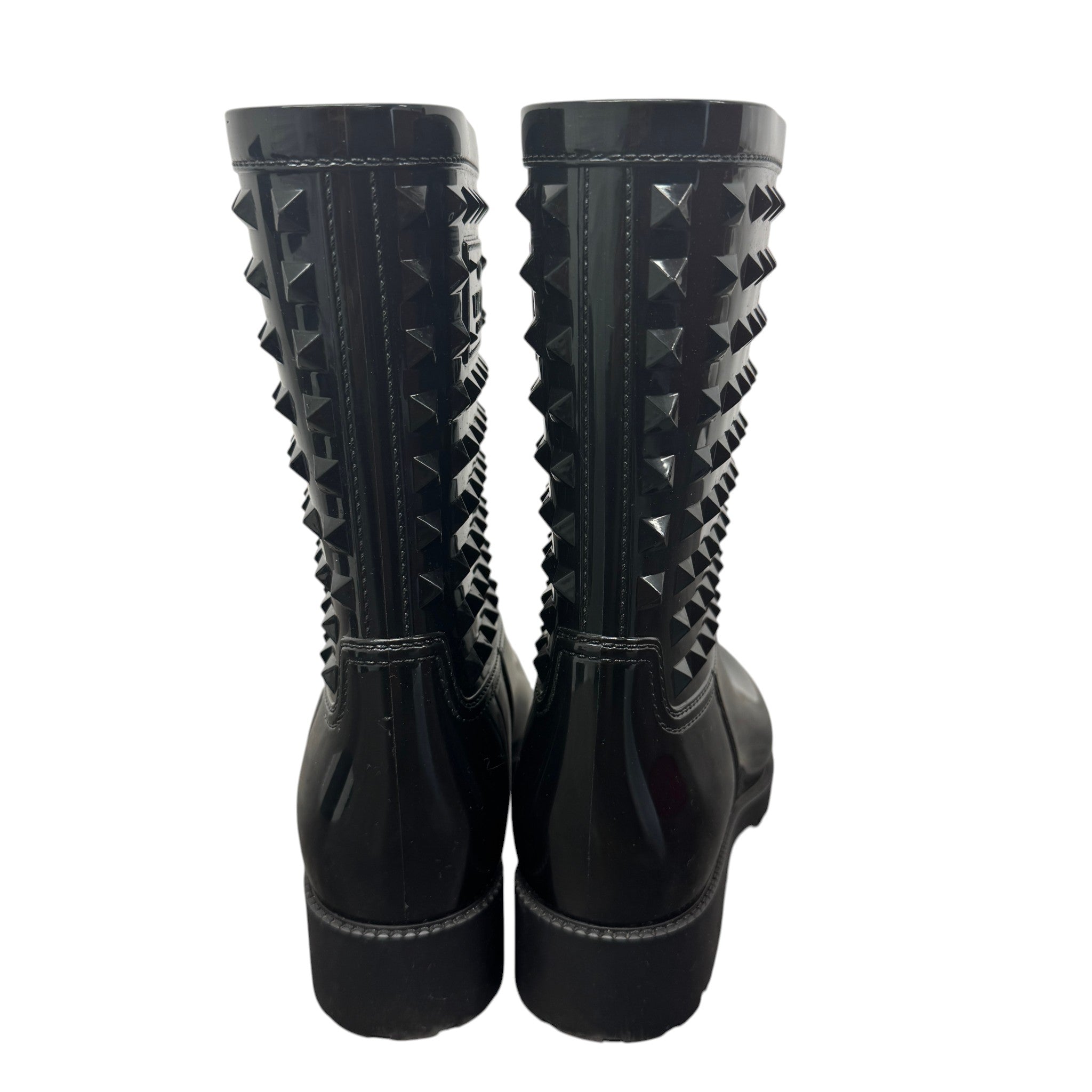 Women's Rockstud Wellies Black Size EU 36 / UK 3