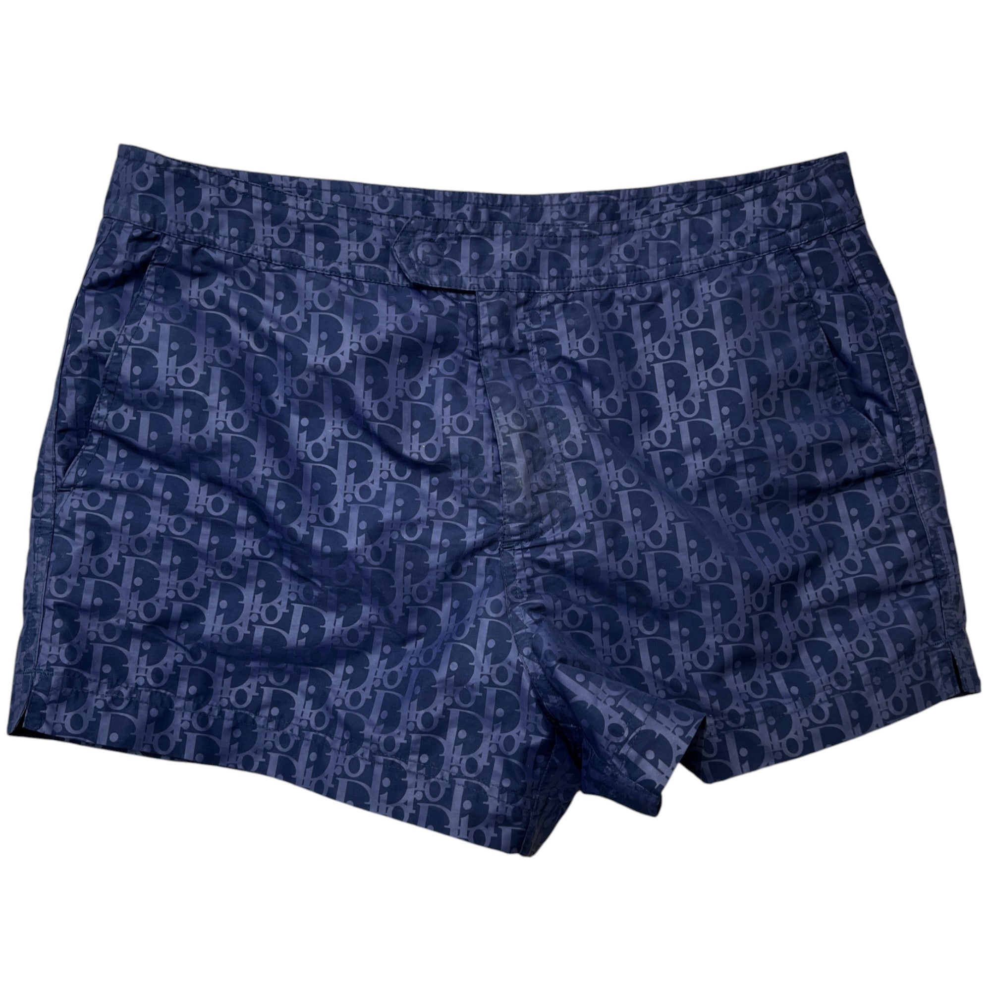 Men's Oblique Swim Shorts Navy Size M