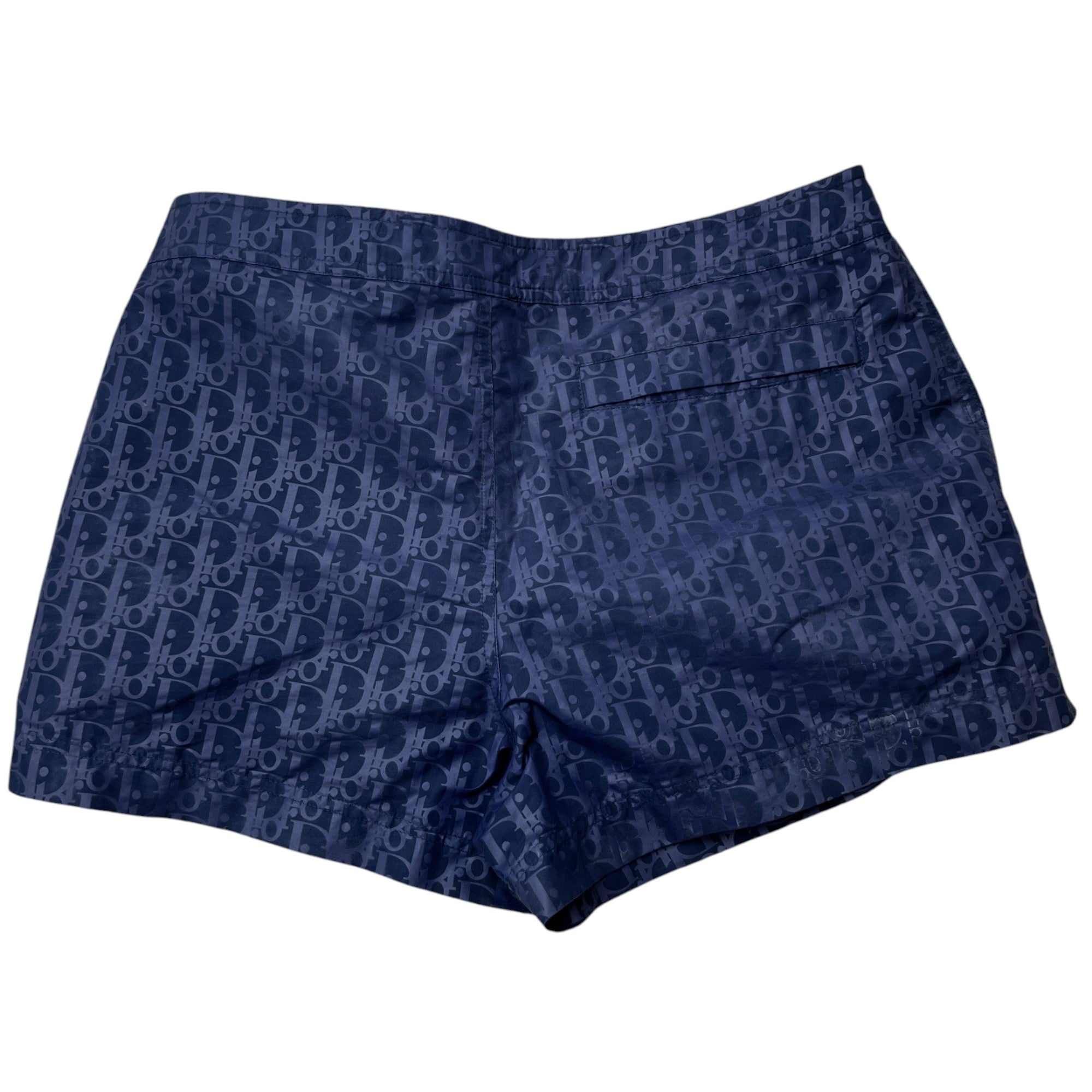 Men's Oblique Swim Shorts Navy Size M