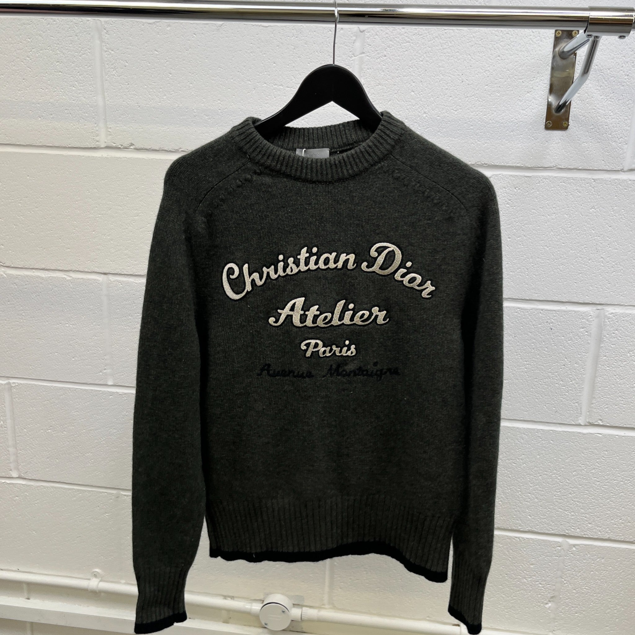 Men's Atelier Jumper Green Size S