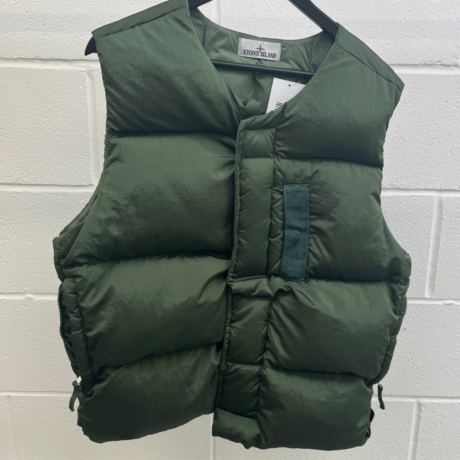 Men's Down-Tc Gilet Green Size M