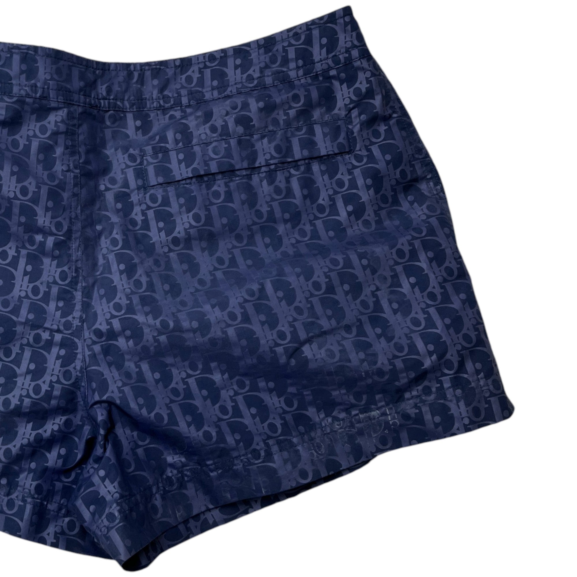 Men's Oblique Swim Shorts Navy Size M