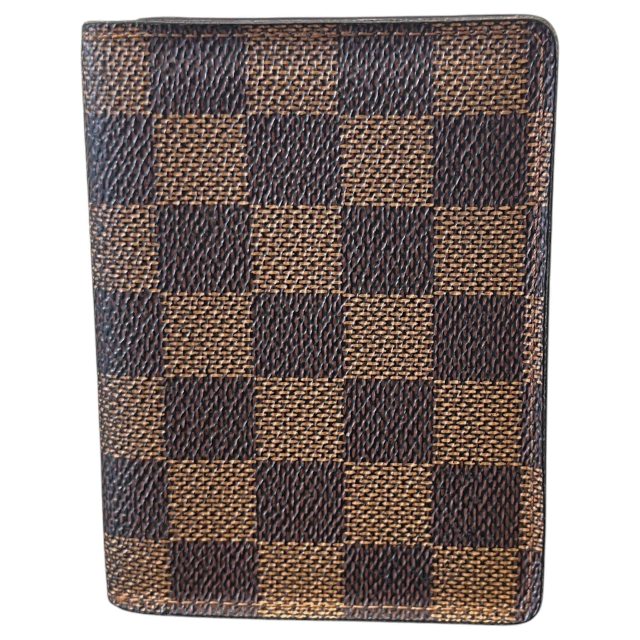 Men's Damier Ebene Case Card Holder Brown