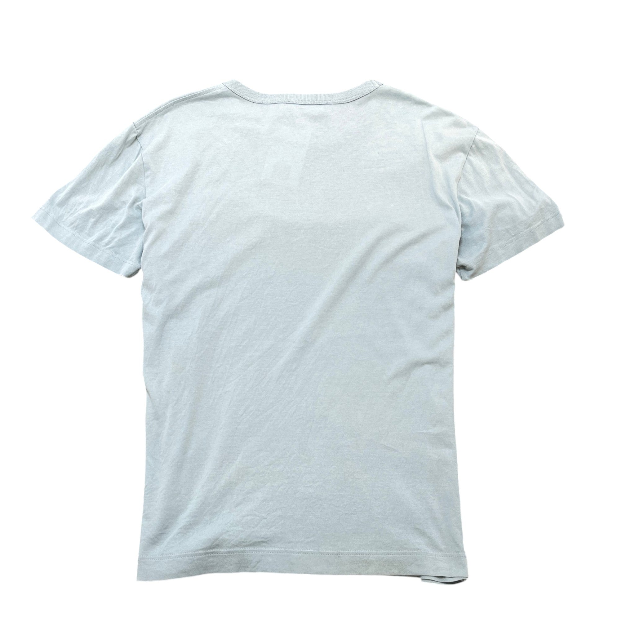 Men's Plaque Logo T-Shirt Blue Size IT 48 / UK M
