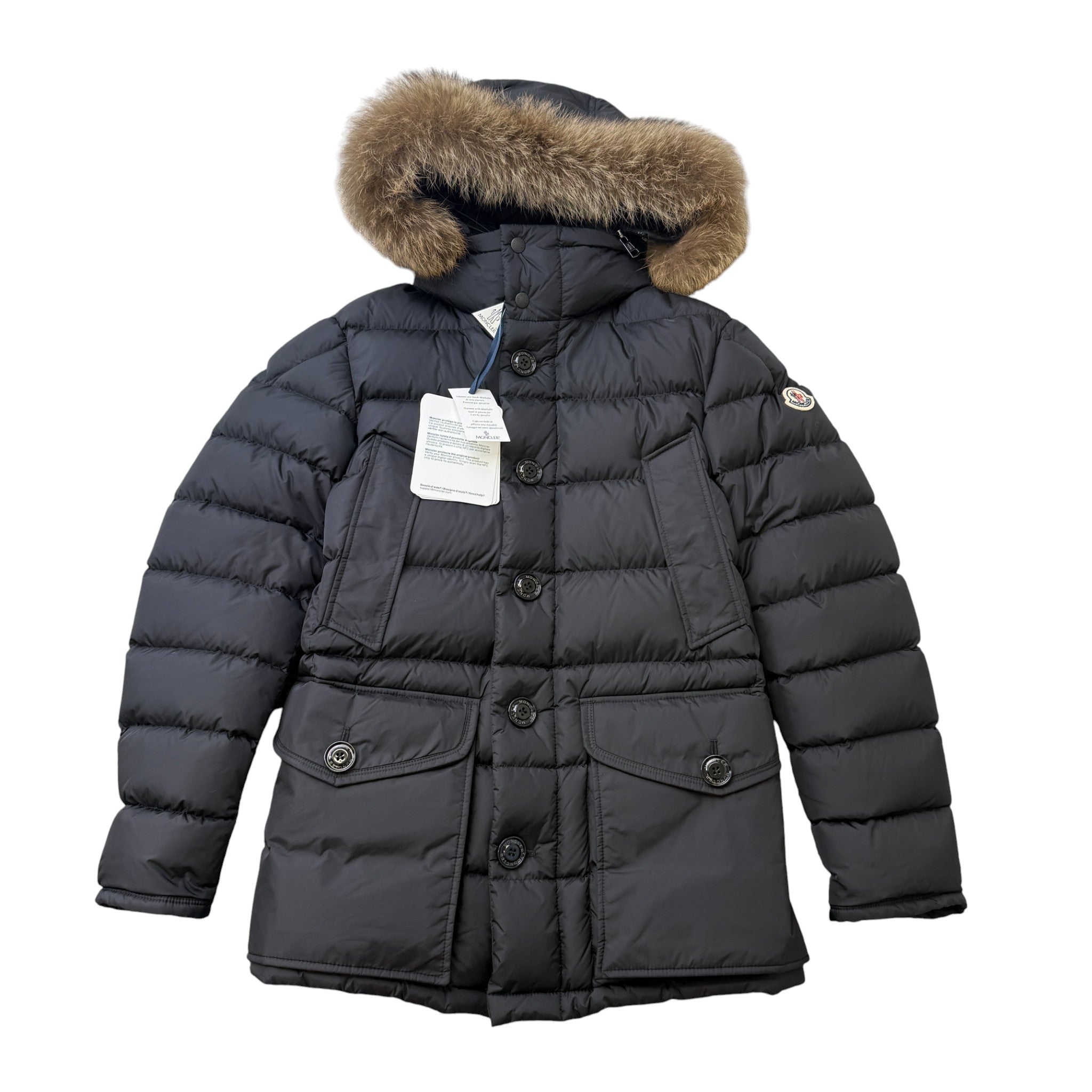 Men's Cluny Down Jacket Black Size 1 / S