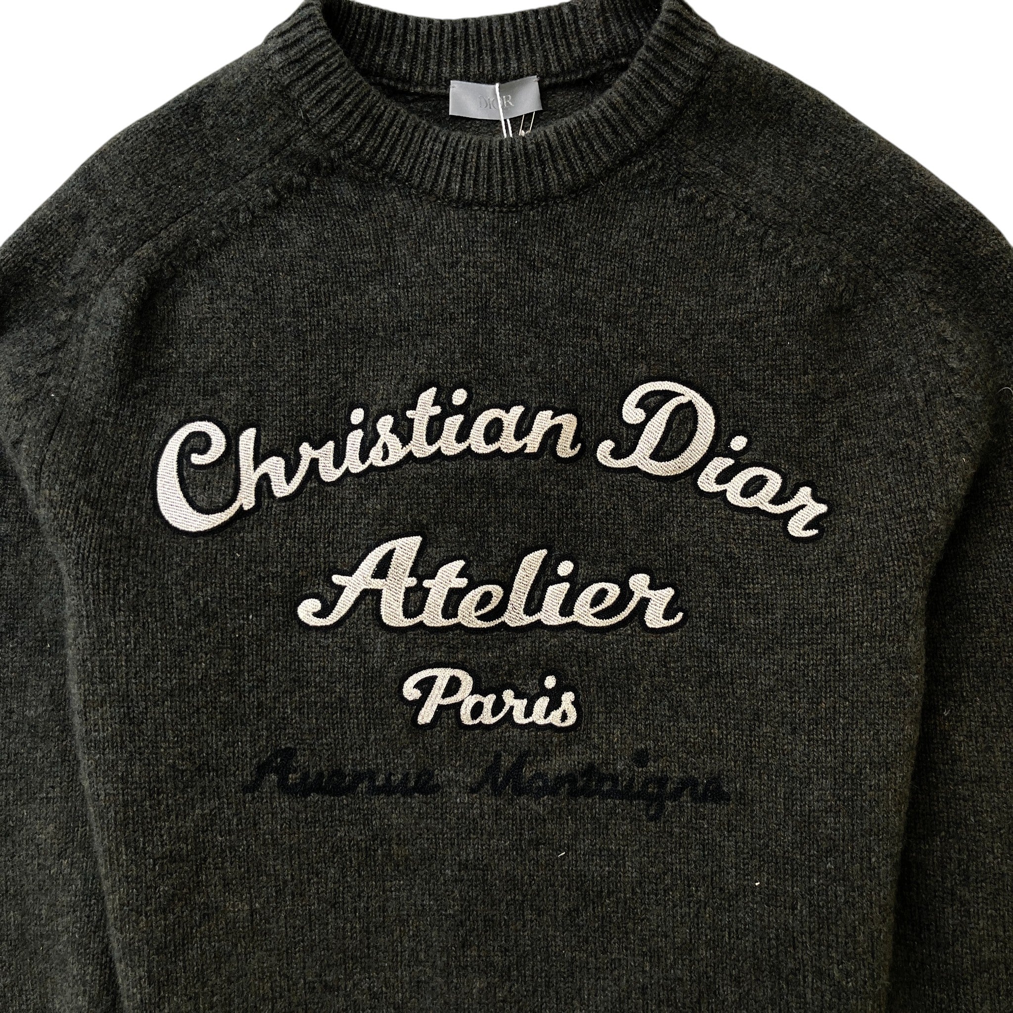 Men's Atelier Jumper Green Size S