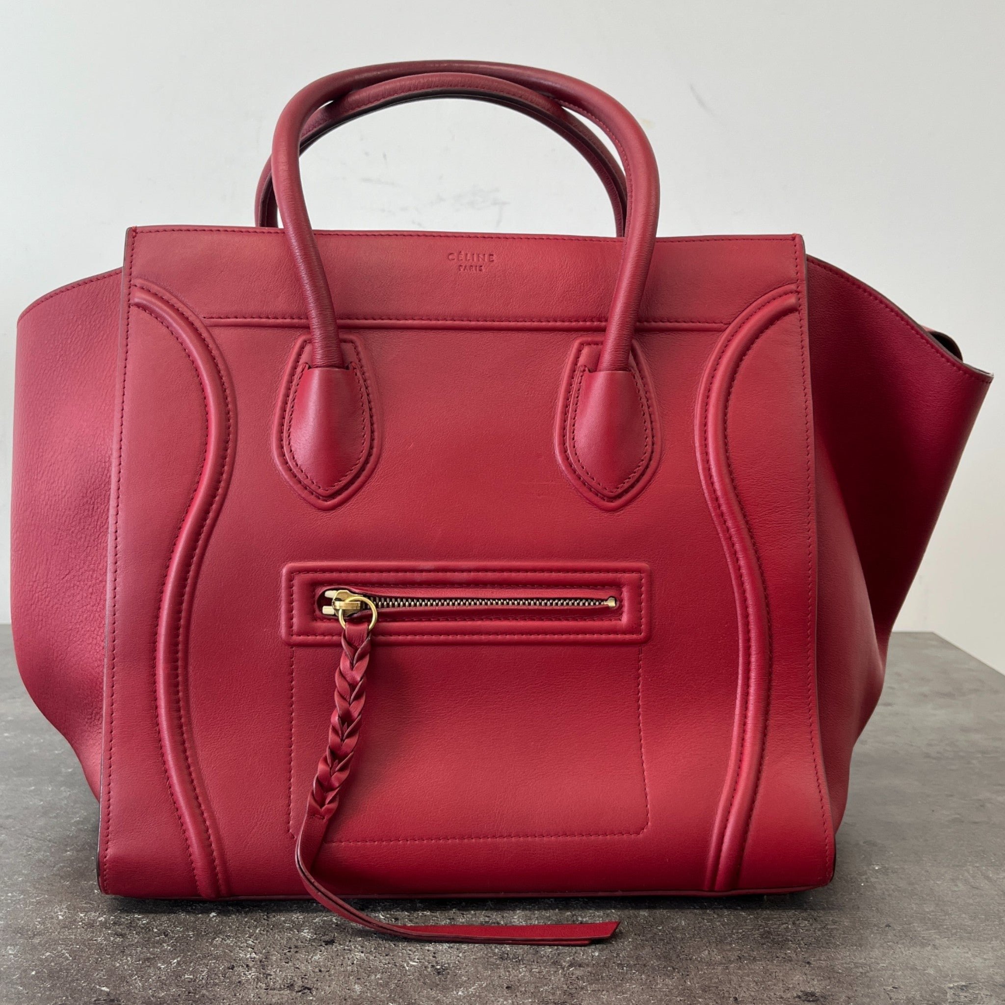 Women's Luggage Phantom Handbag Red