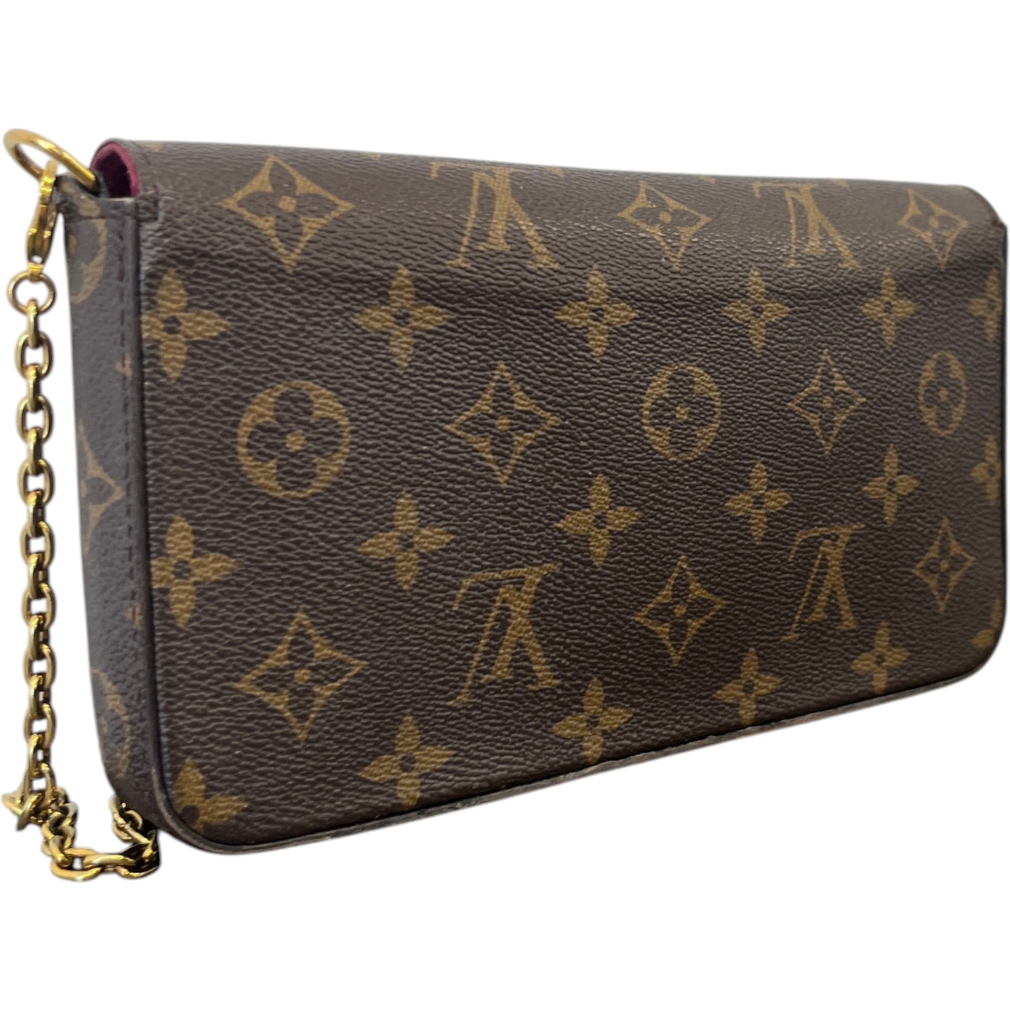 Women's Monogram Félicie Pochette Bag Brown