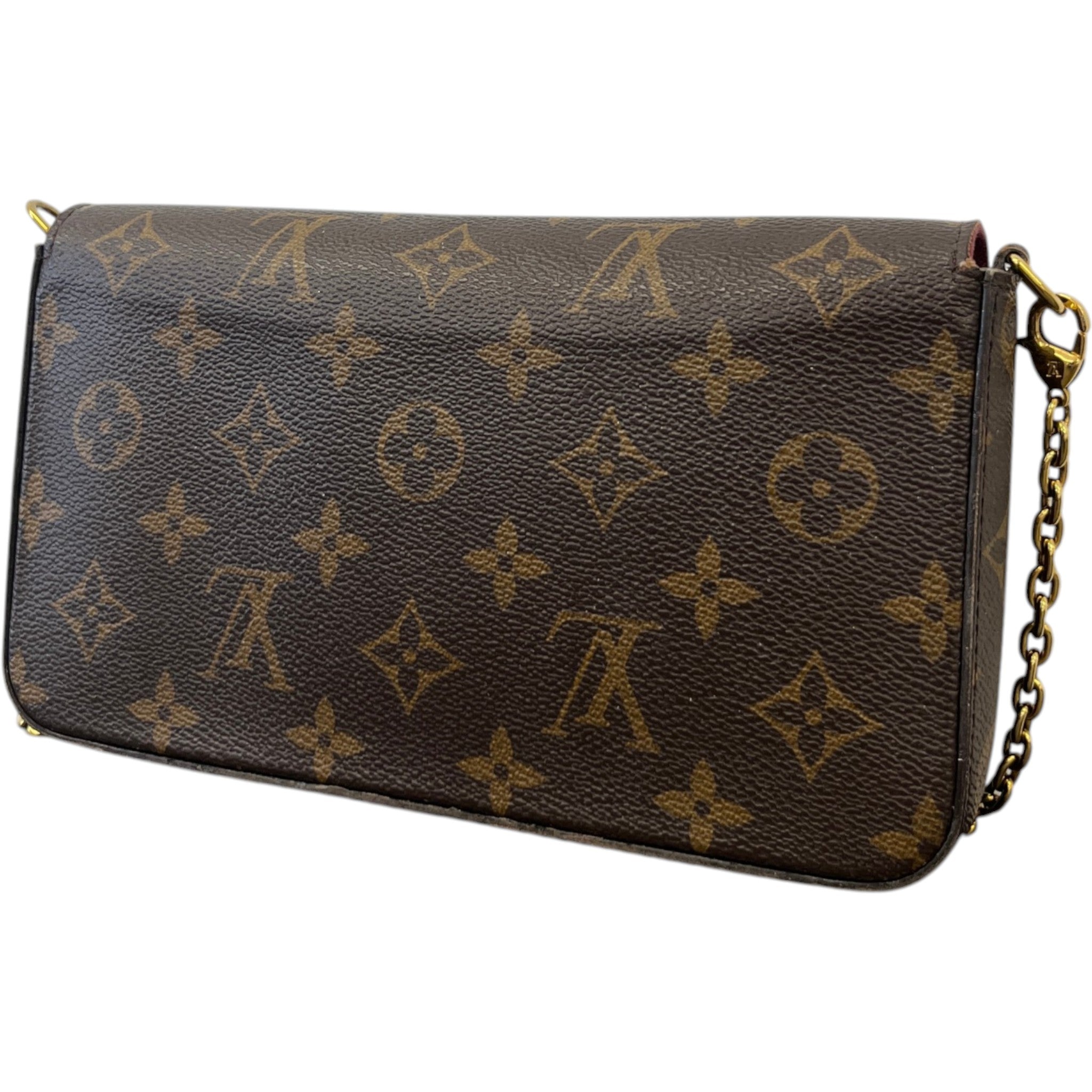 Women's Monogram Félicie Pochette Bag Brown