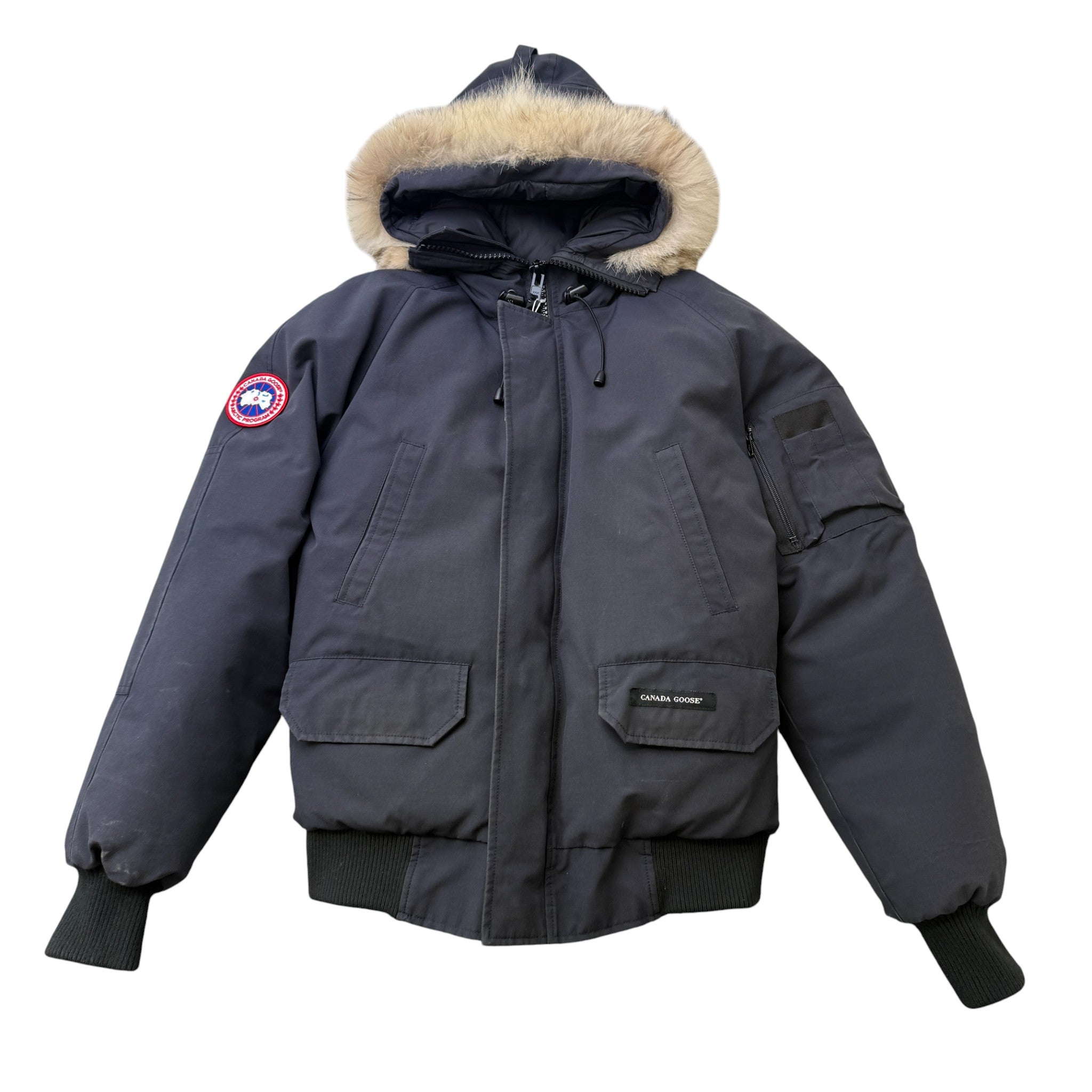 Men's Chilliwack Bomber Down Jacket Navy Size S