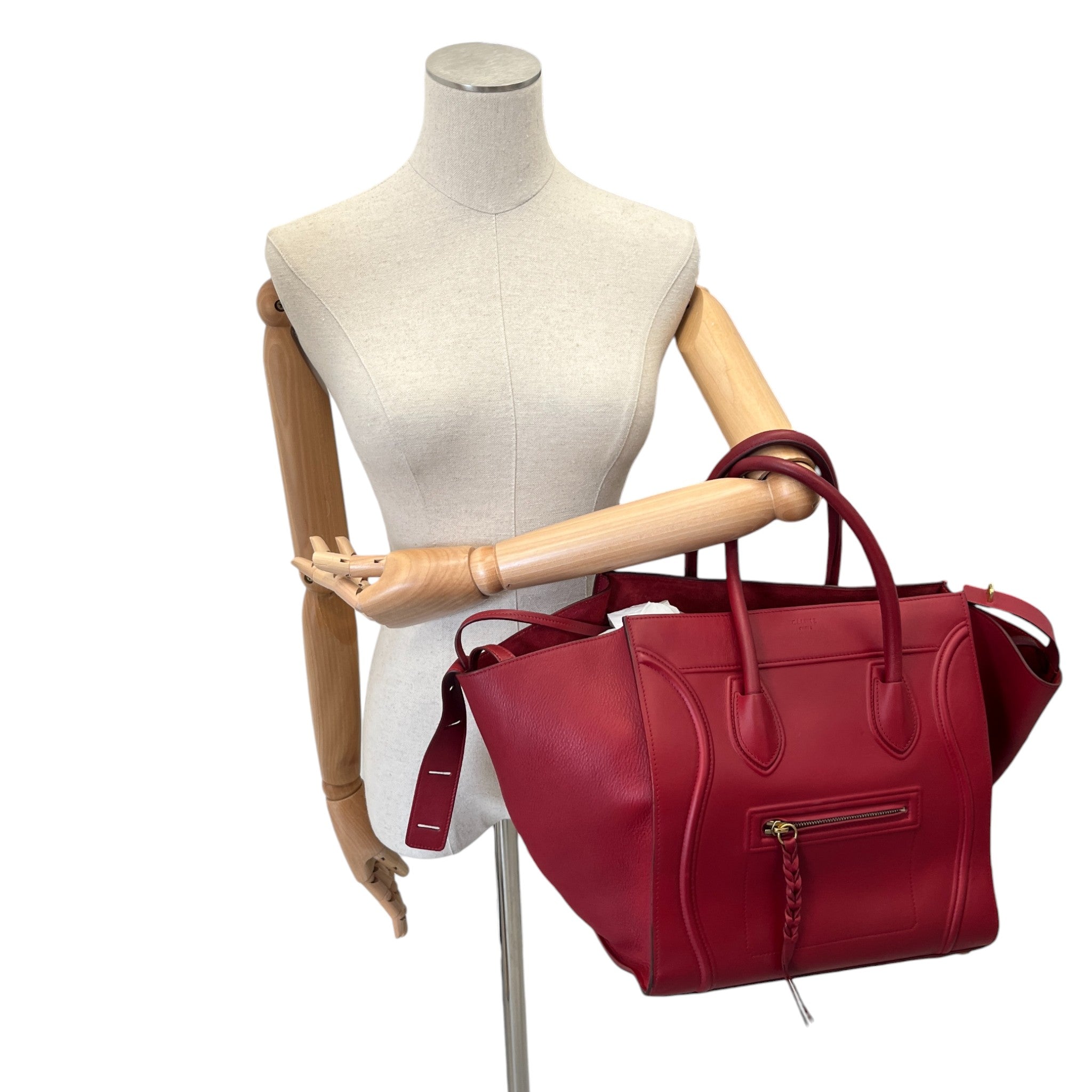 Women's Luggage Phantom Handbag Red