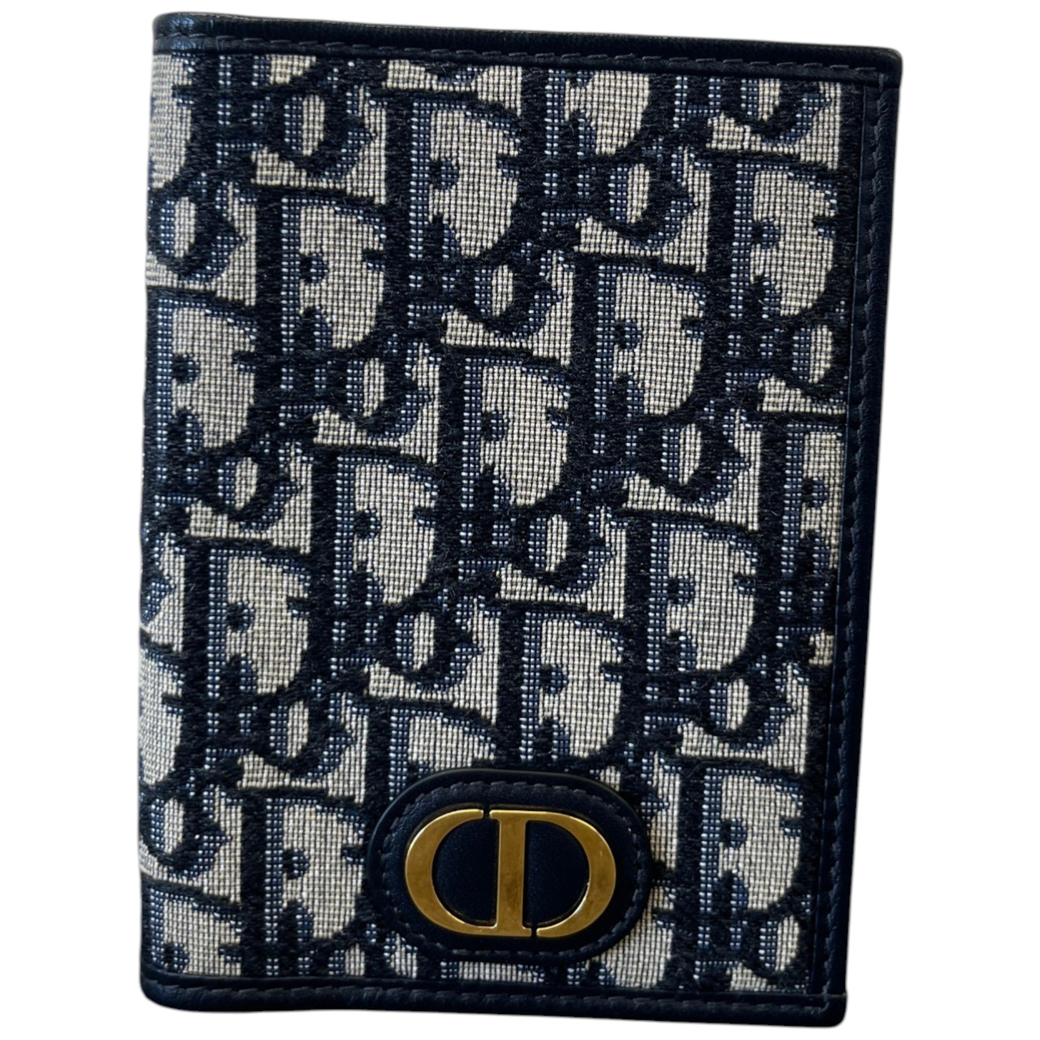Men's Oblique 30 Montaigne Passport Holder Navy