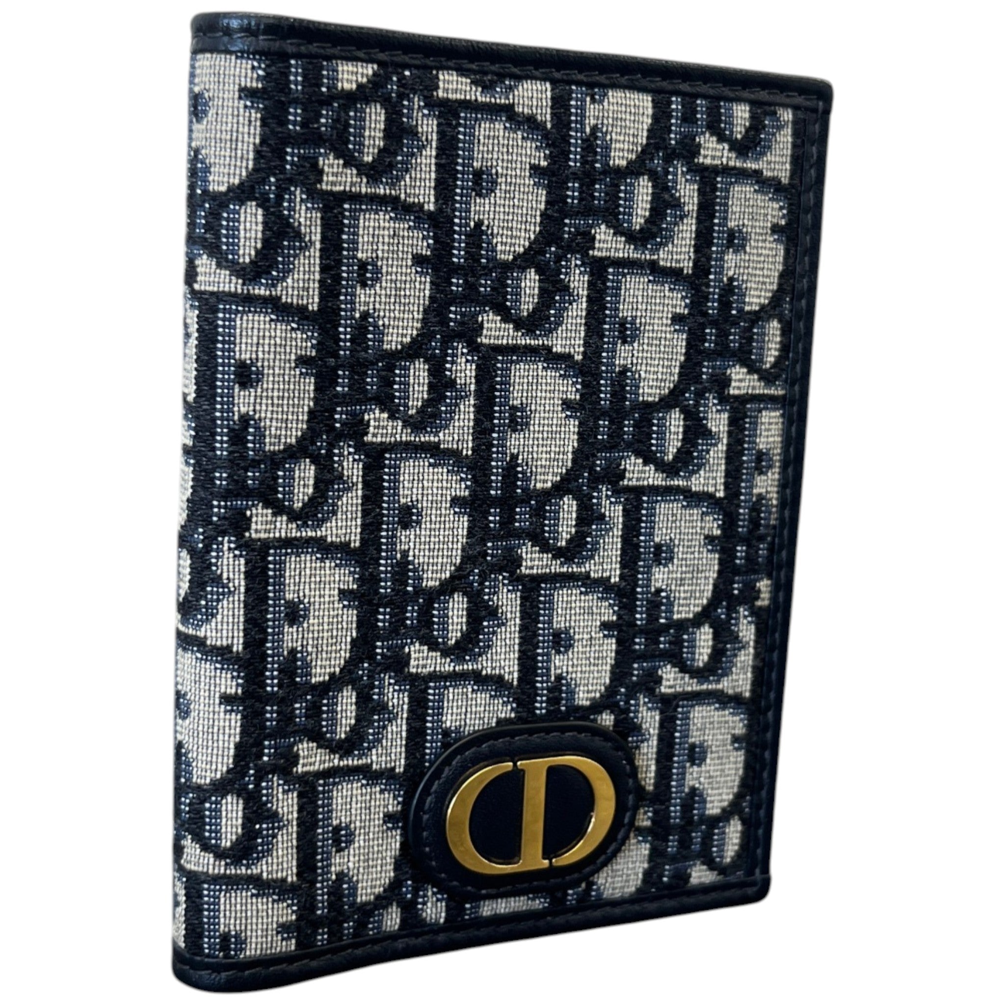 Men's Oblique 30 Montaigne Passport Holder Navy