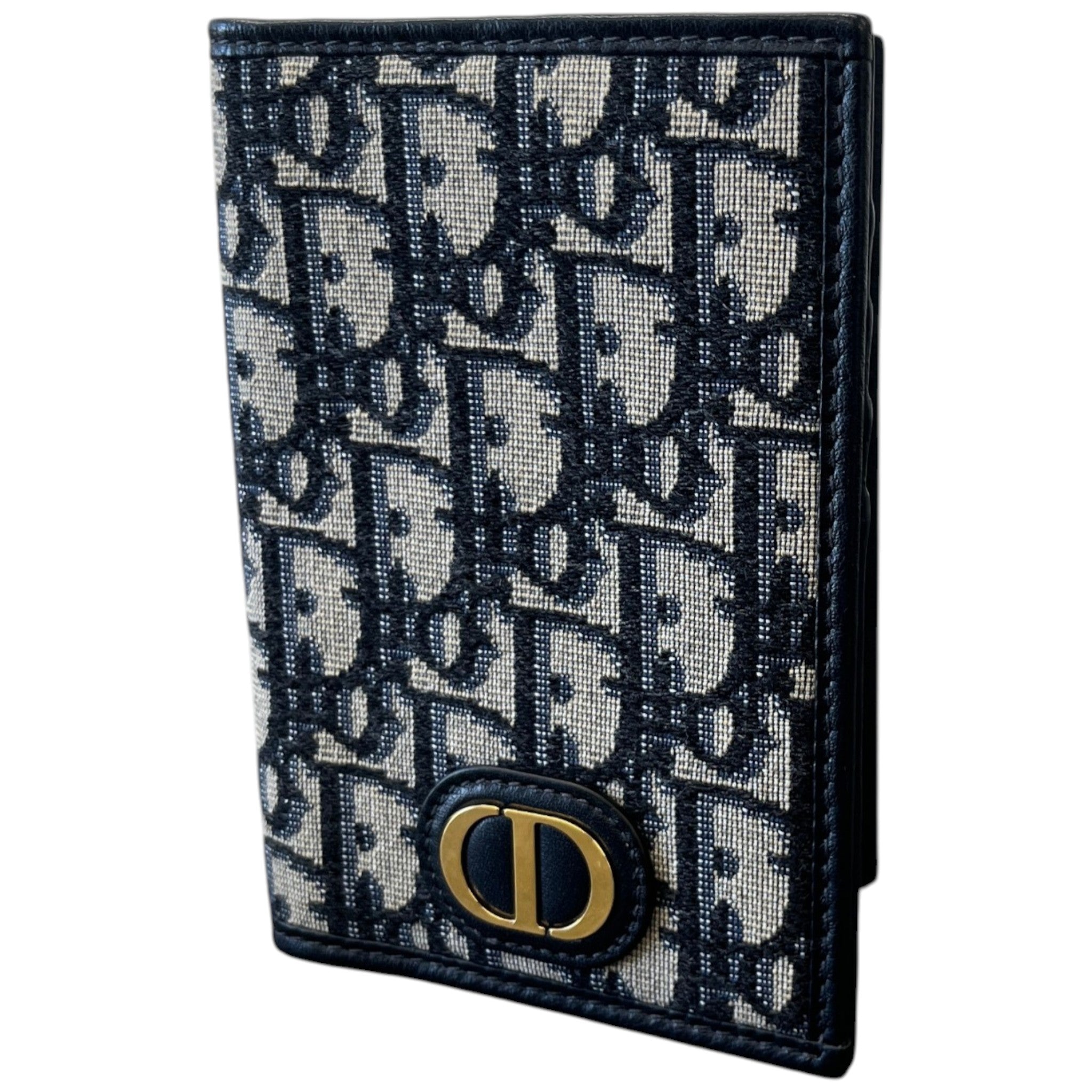 Men's Oblique 30 Montaigne Passport Holder Navy