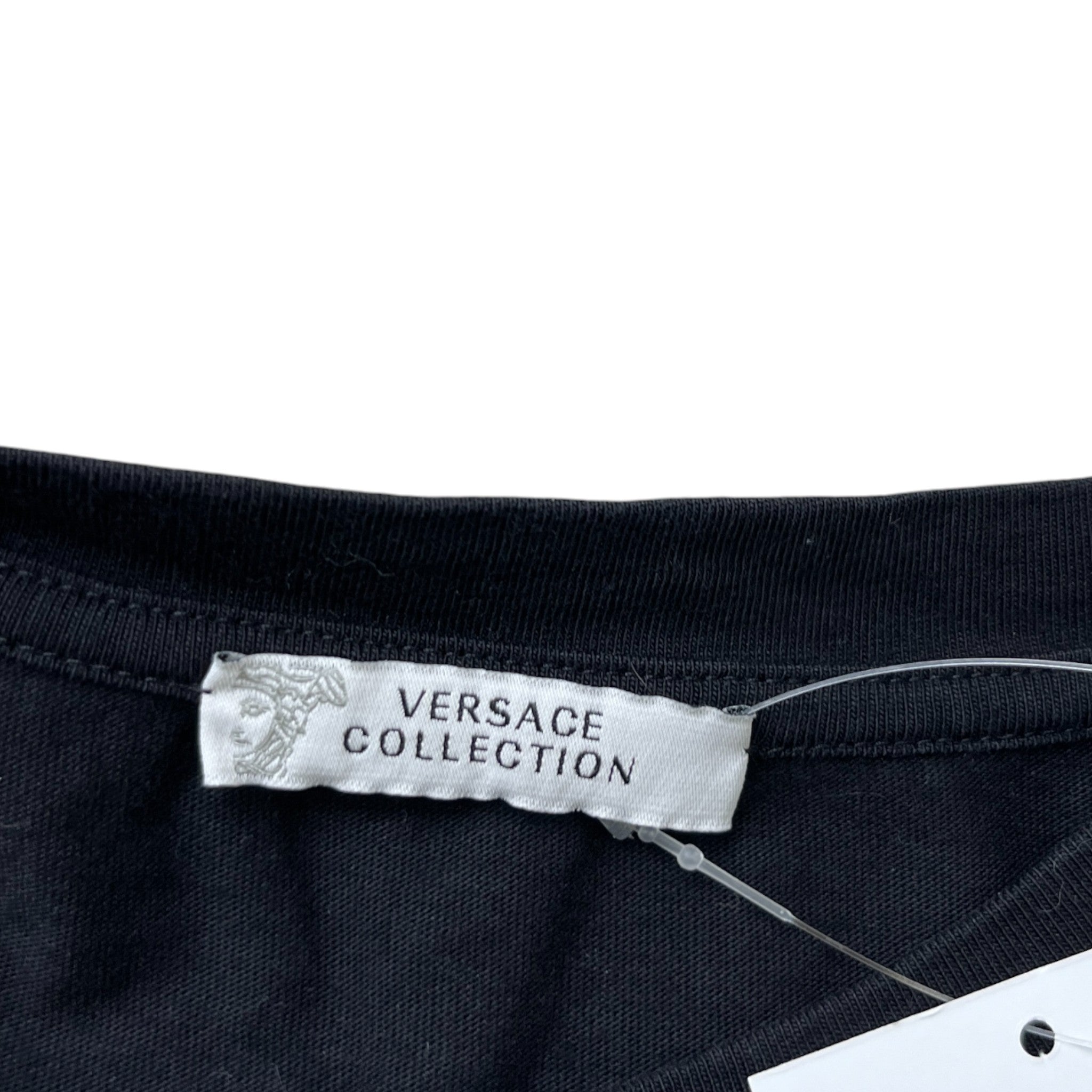 Men's Medusa Print T-Shirt Black Size XL