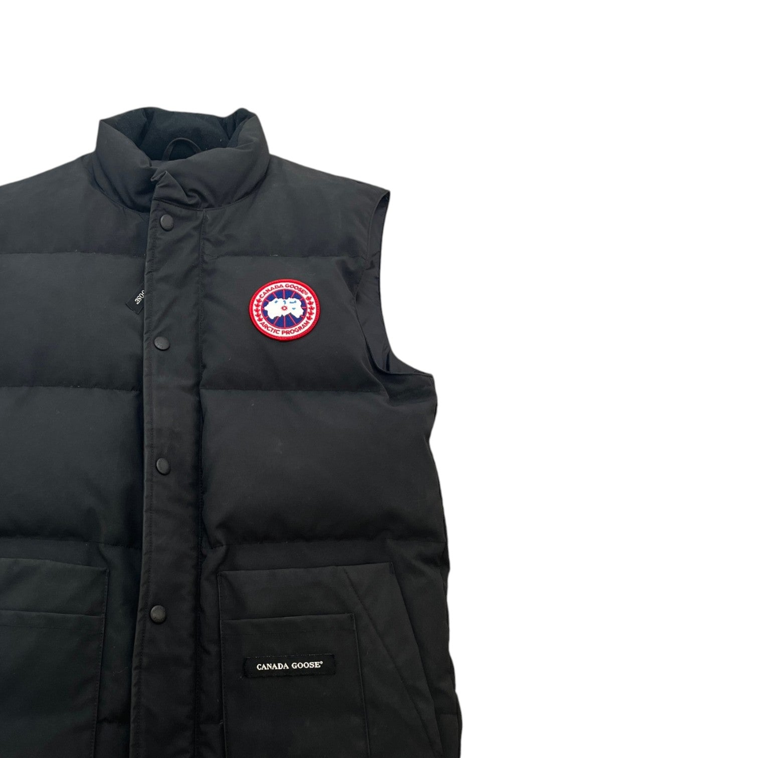 Men's Freestyle Vest Gilet Black Size XS