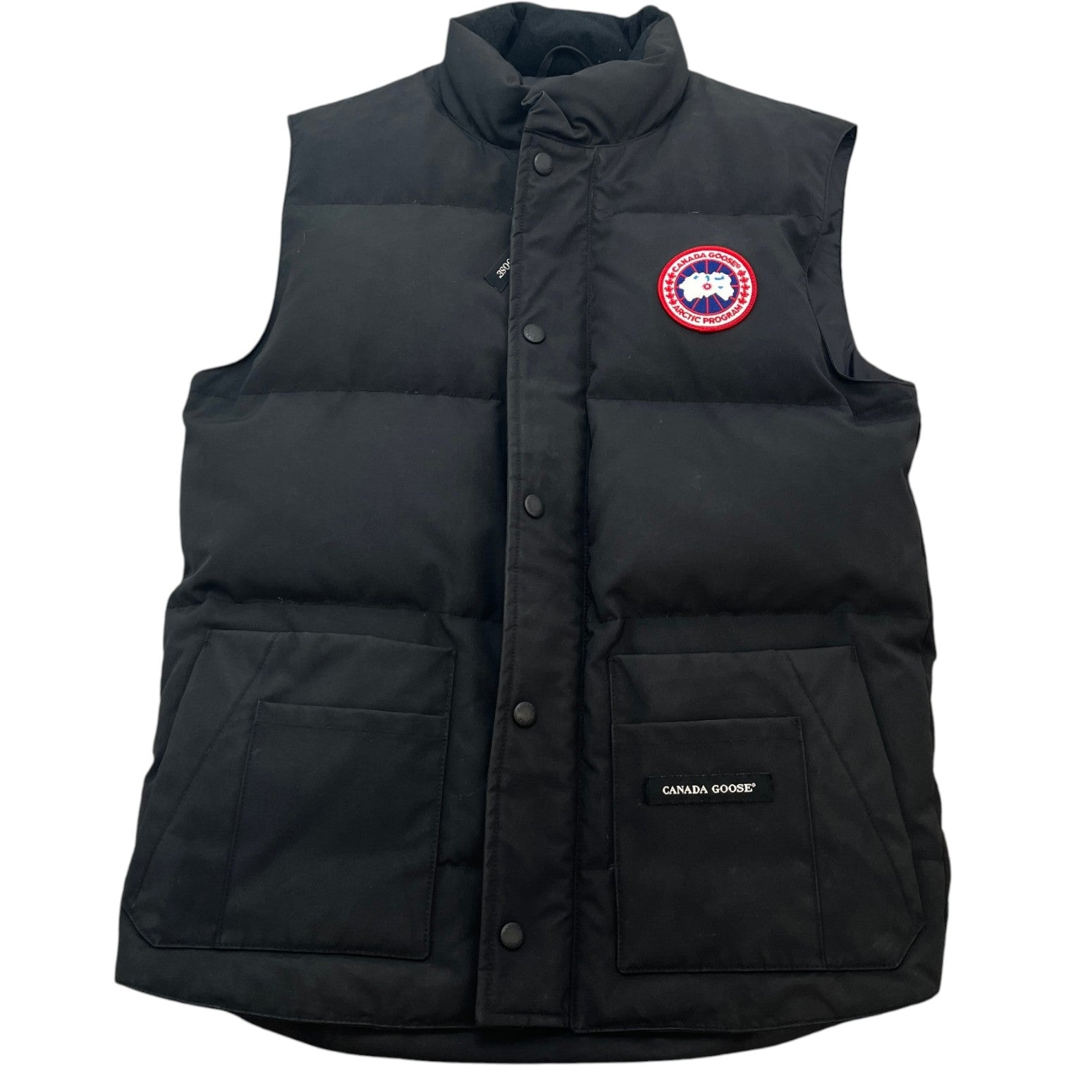Men's Freestyle Vest Gilet Black Size XS
