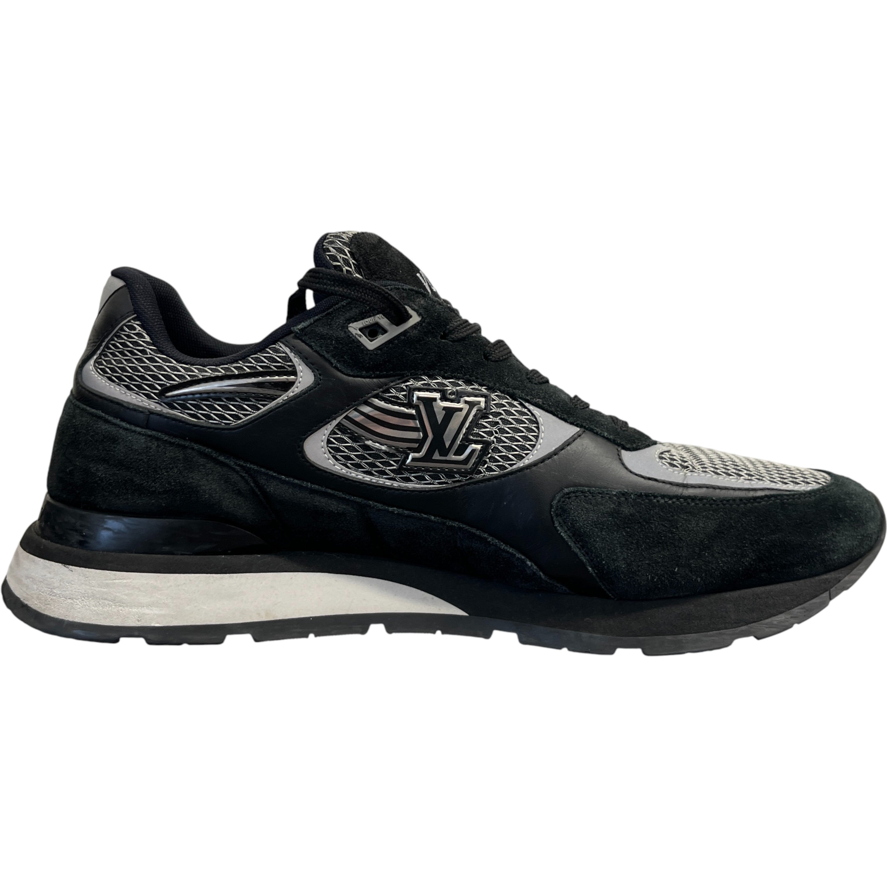 Men's Run Away Low Trainers Black Size EU 44 / UK 10