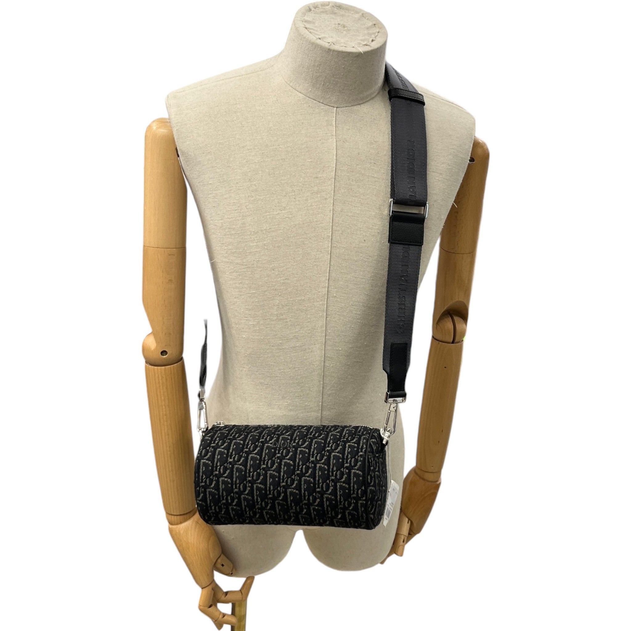 Men's Oblique Roller Bag Black