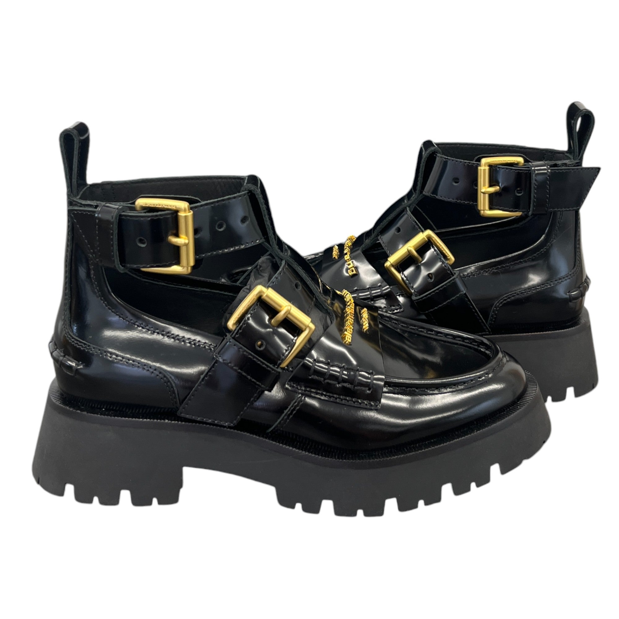 Women's Carter Ankle Strap Boots Black Size EU 37 / UK 4