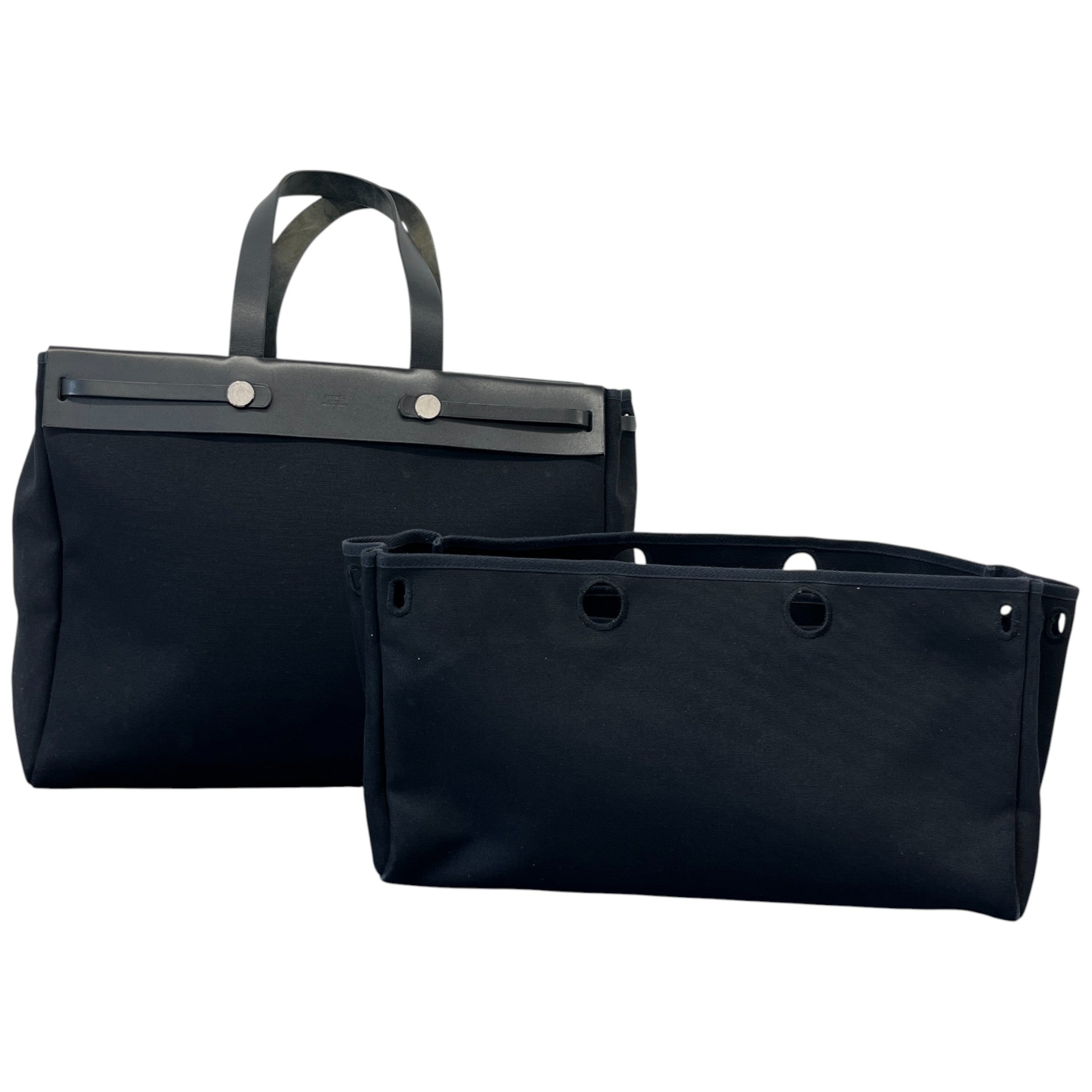 Women's Toile Herbag Cabas Mm Bag Black